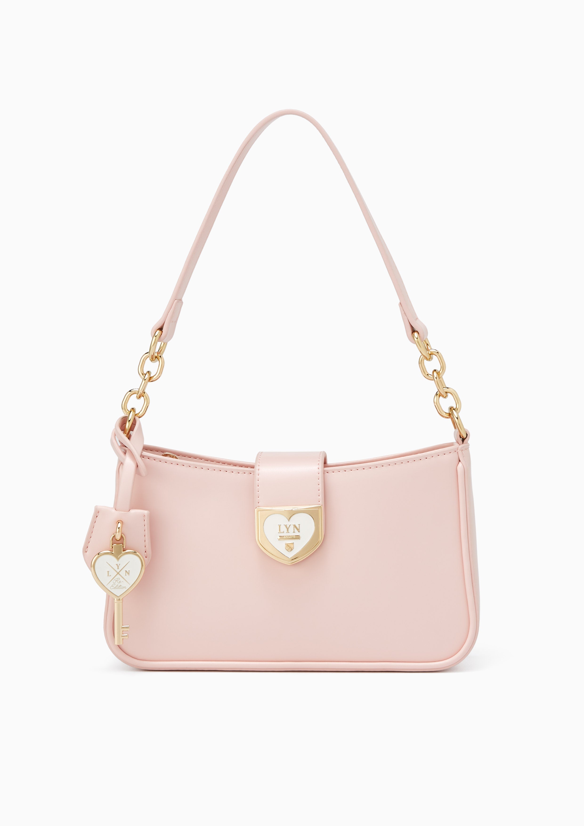 Re-Edit Lovely Ray S Shoulder Bag Light Pink