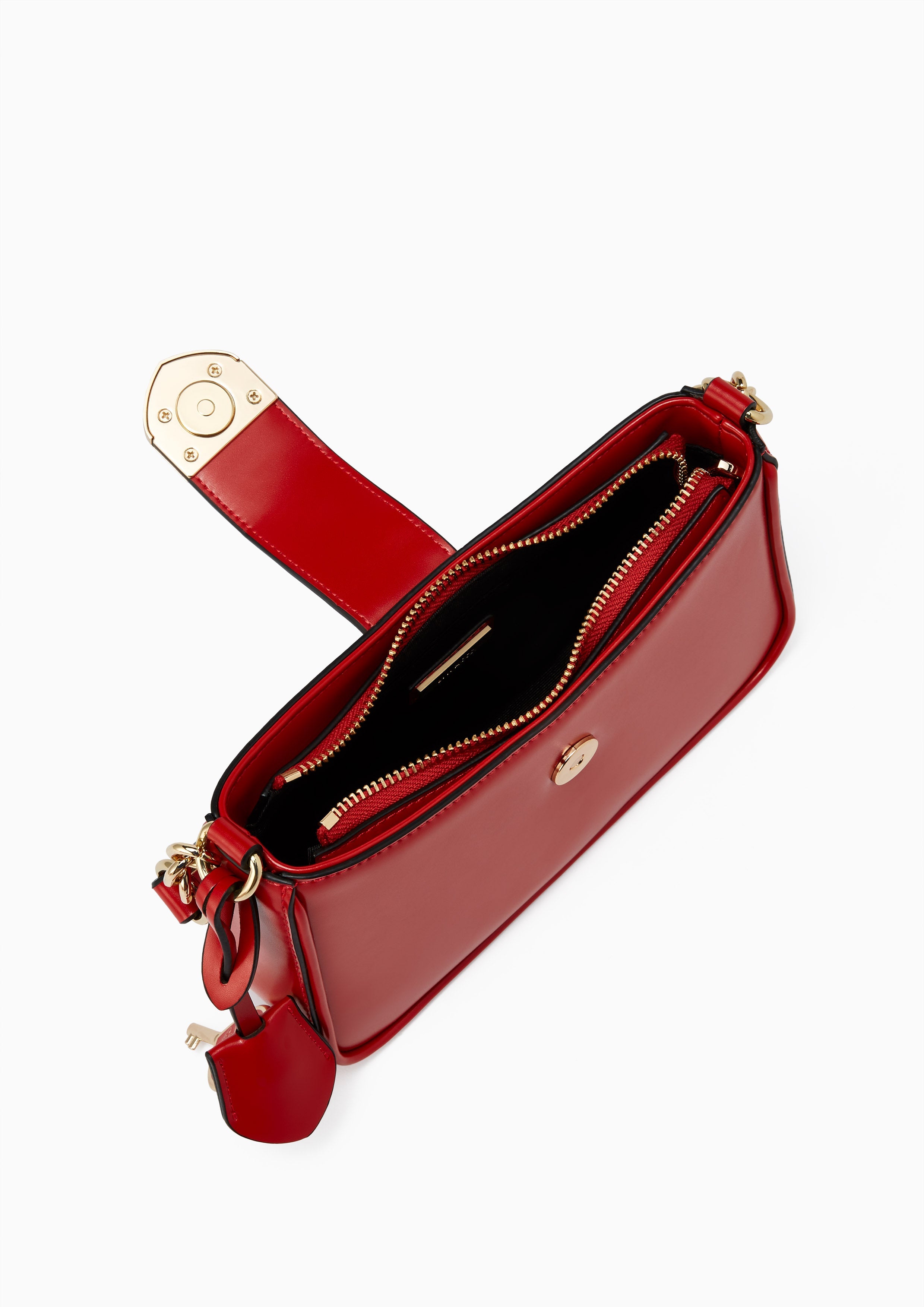 Re-Edit Lovely Ray S Shoulder Bag Red