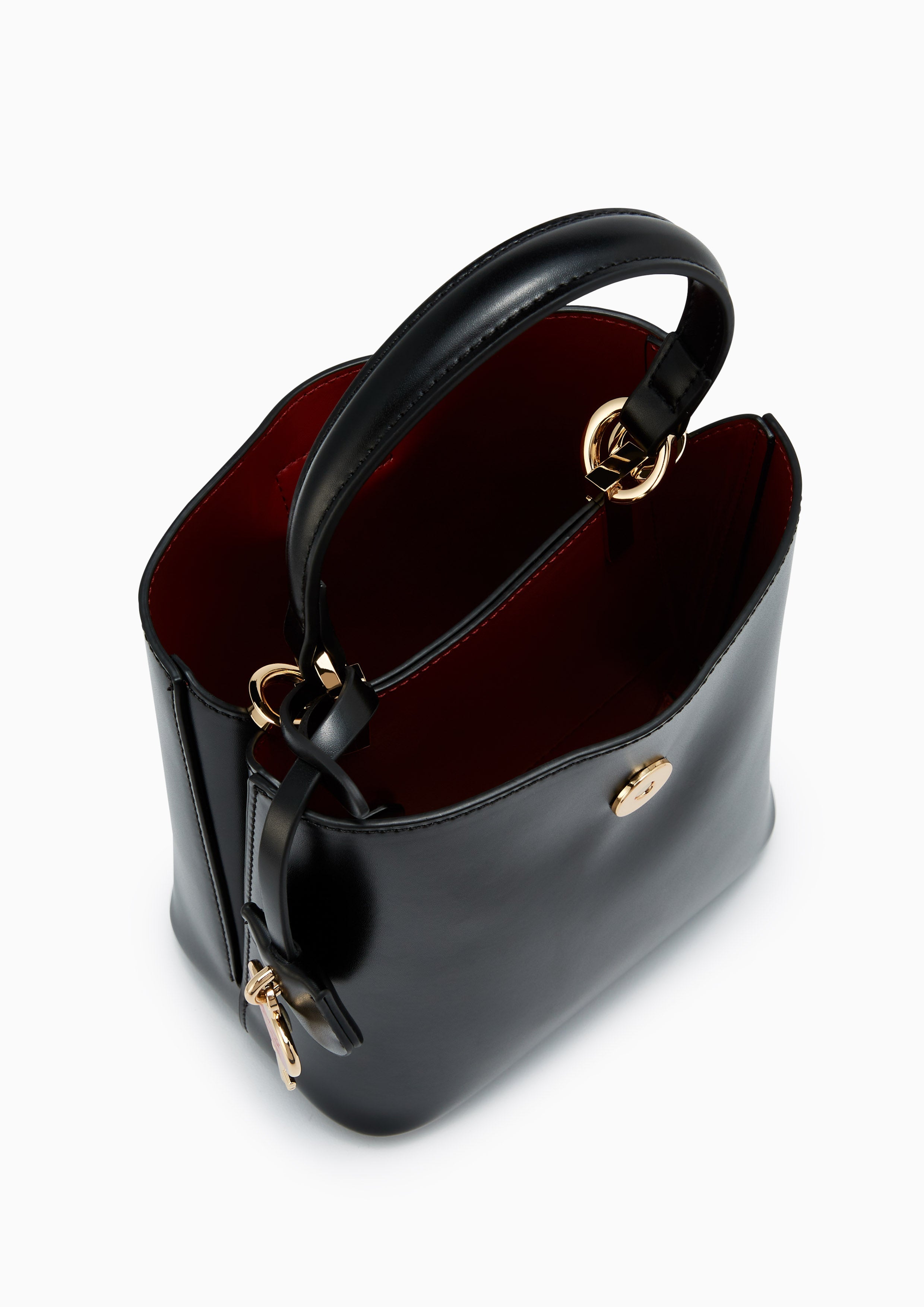 Re-Edit Lovely S Bucket Bag Black