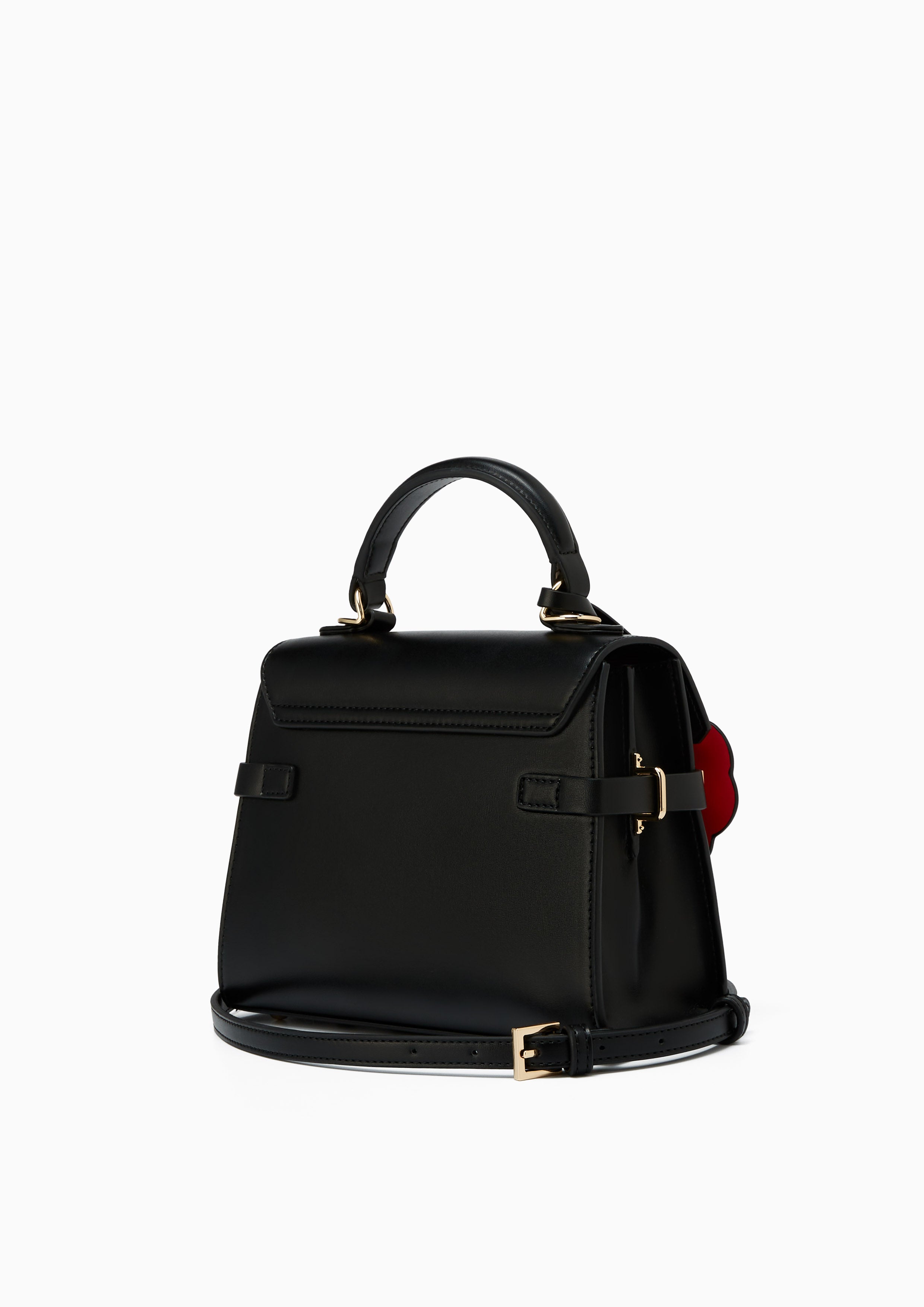 Re-Edit Lucky S Top Handle Bag Black