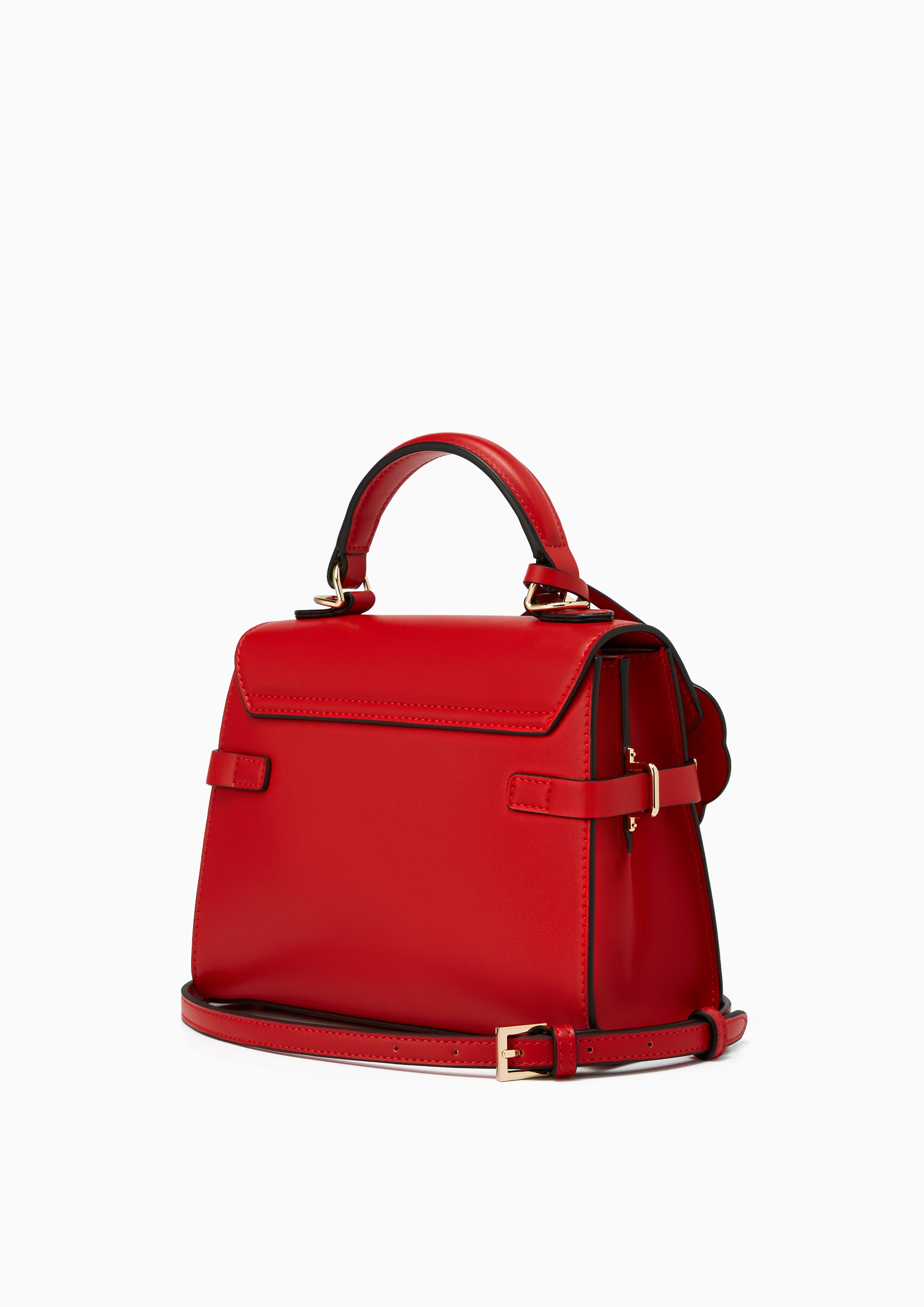 Re-Edit Lucky S Top Handle Bag Red