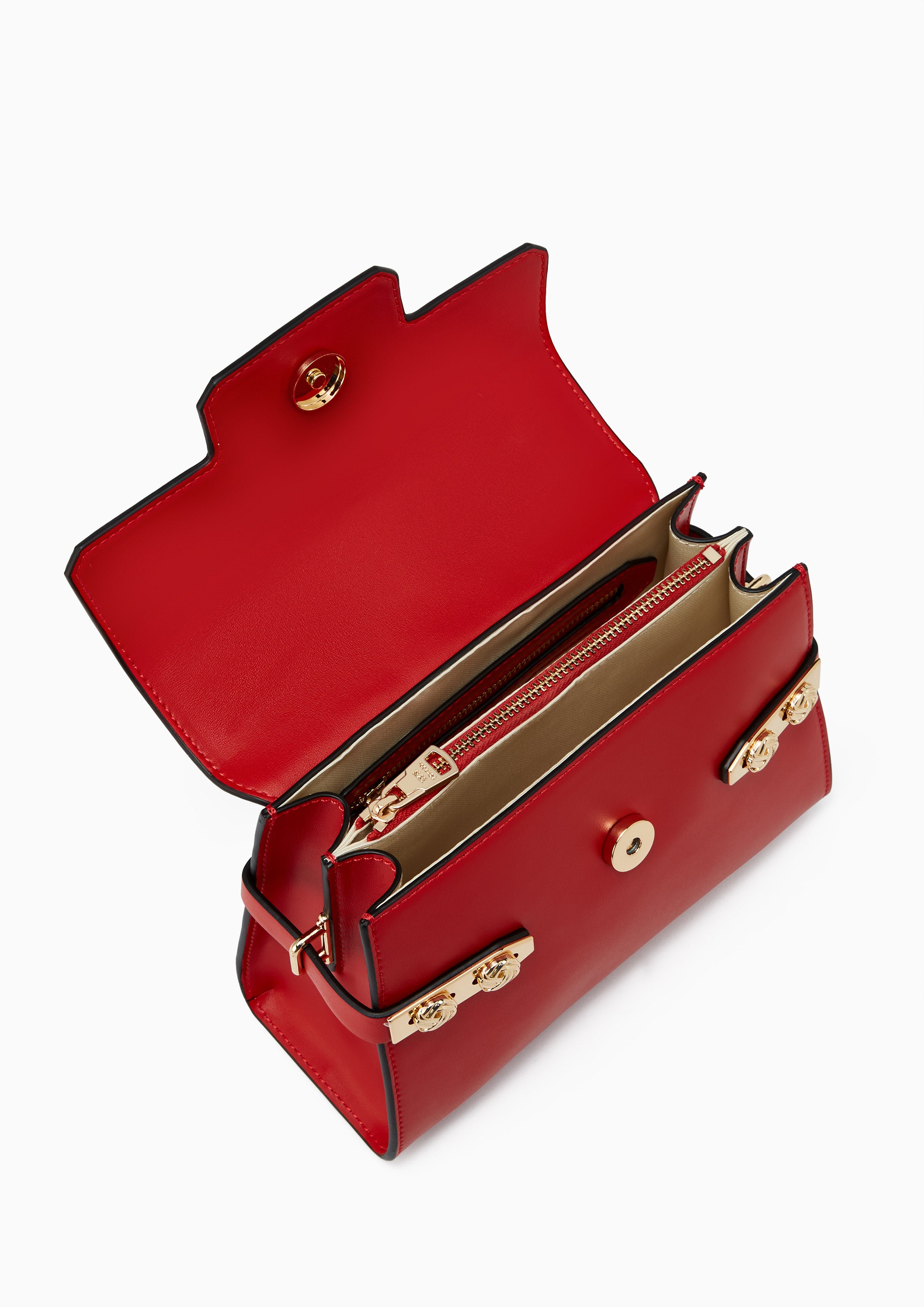 Re-Edit Lucky S Top Handle Bag Red