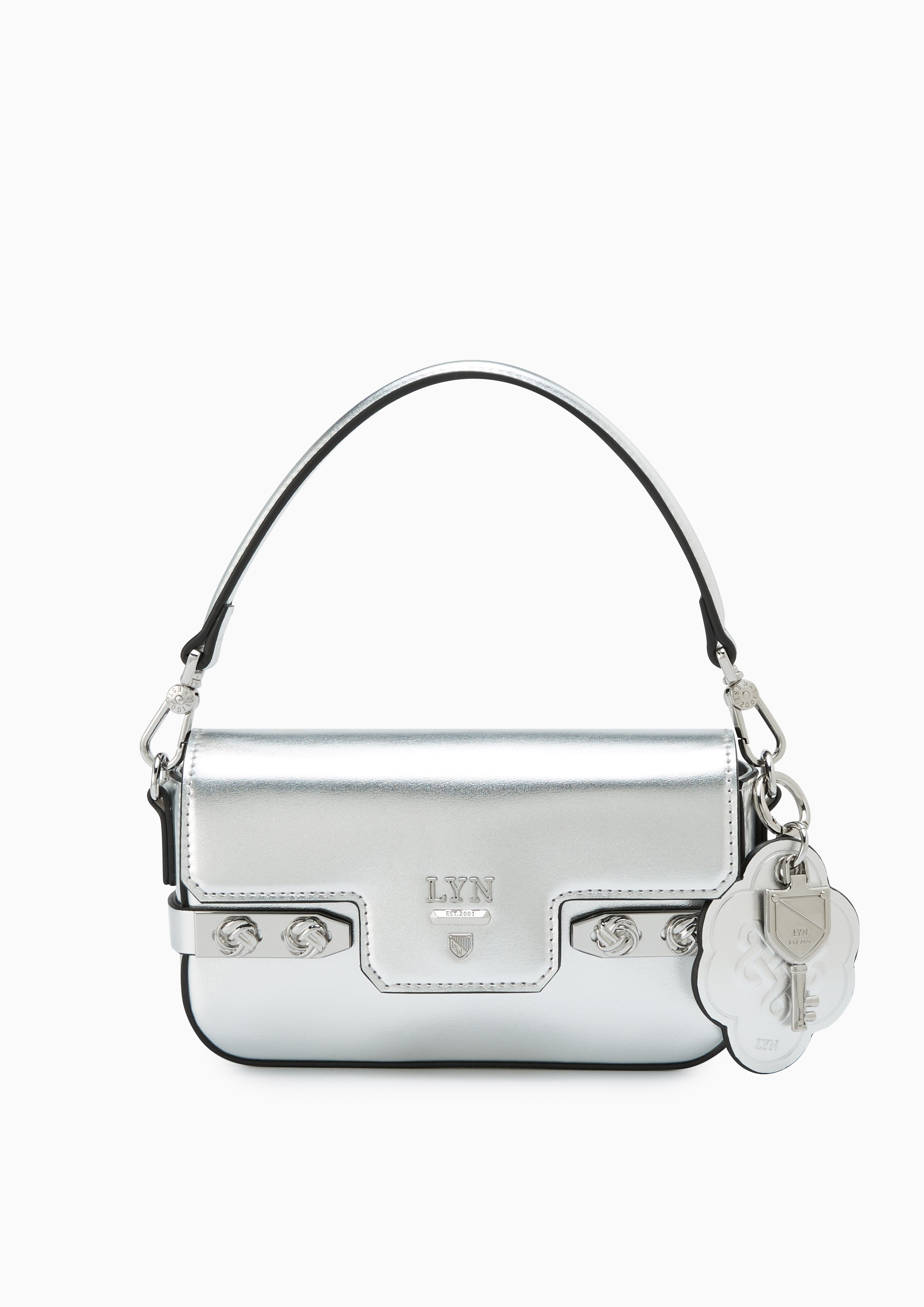 Re-Edit Lucky Iii Mini Shoulder Bag Silver