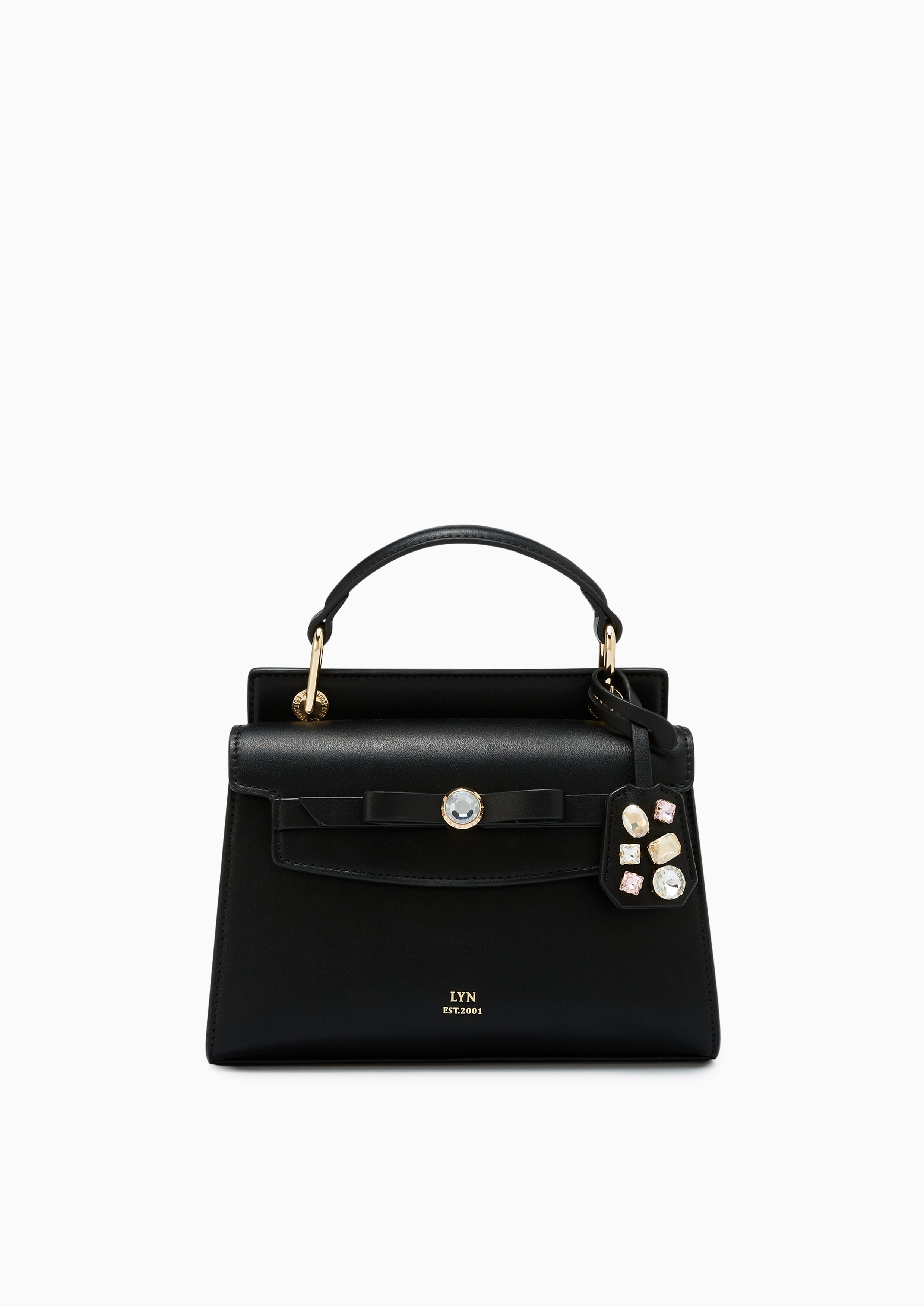 Re-Edit Crissy S Top Handle Bag Black