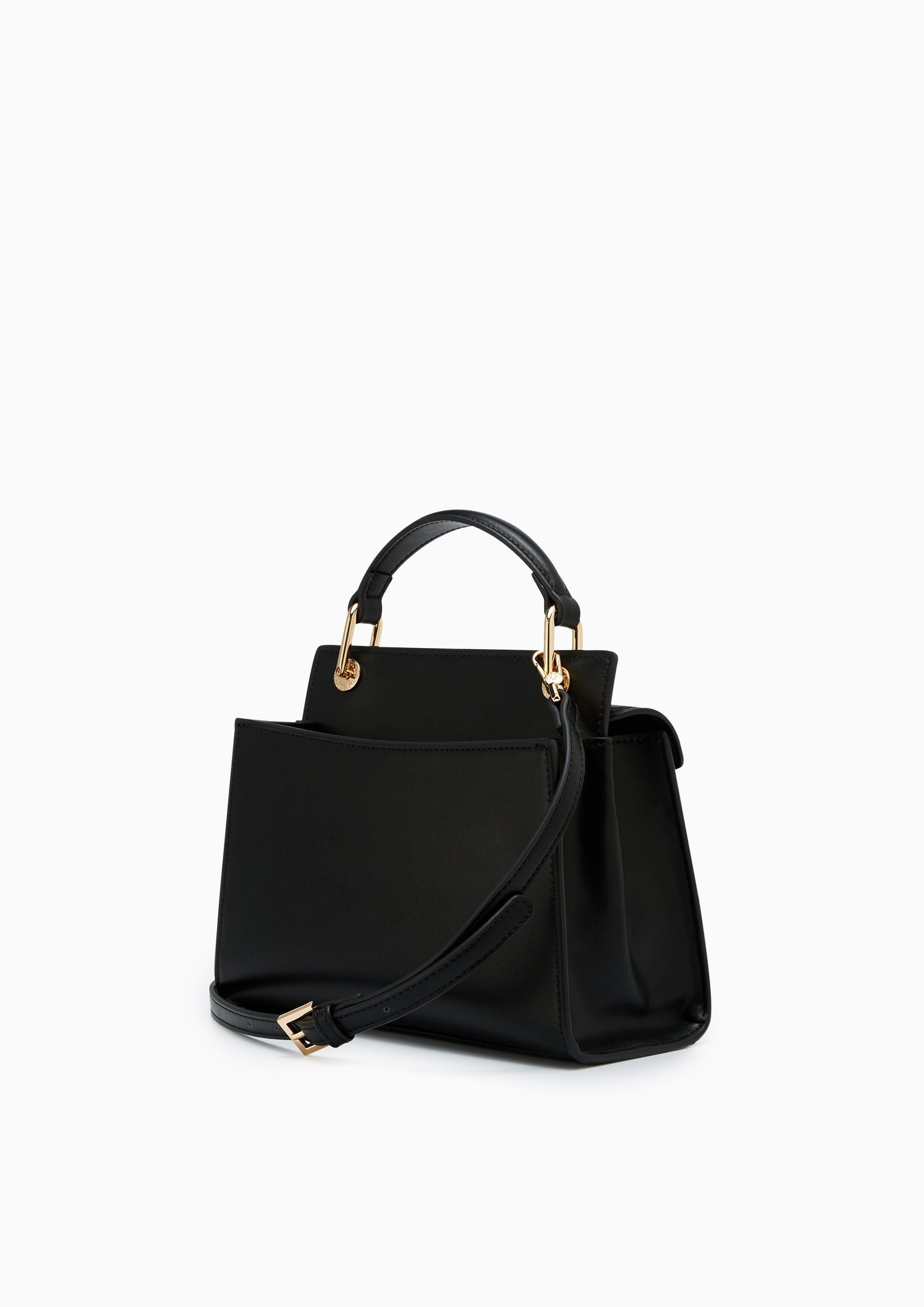 Re-Edit Crissy S Top Handle Bag Black