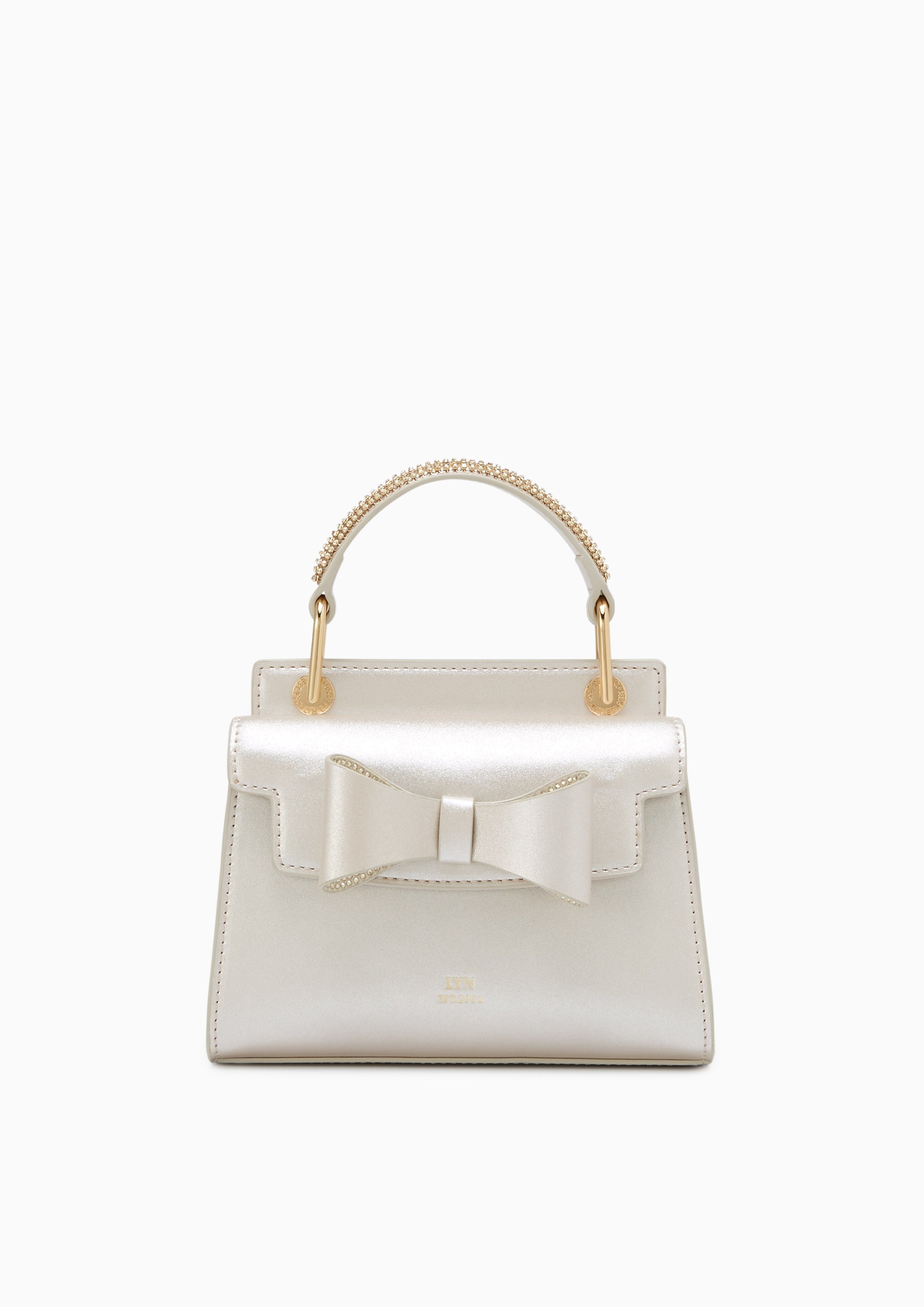 Re-Edit Crissy Mini Top Handle Bag Beige