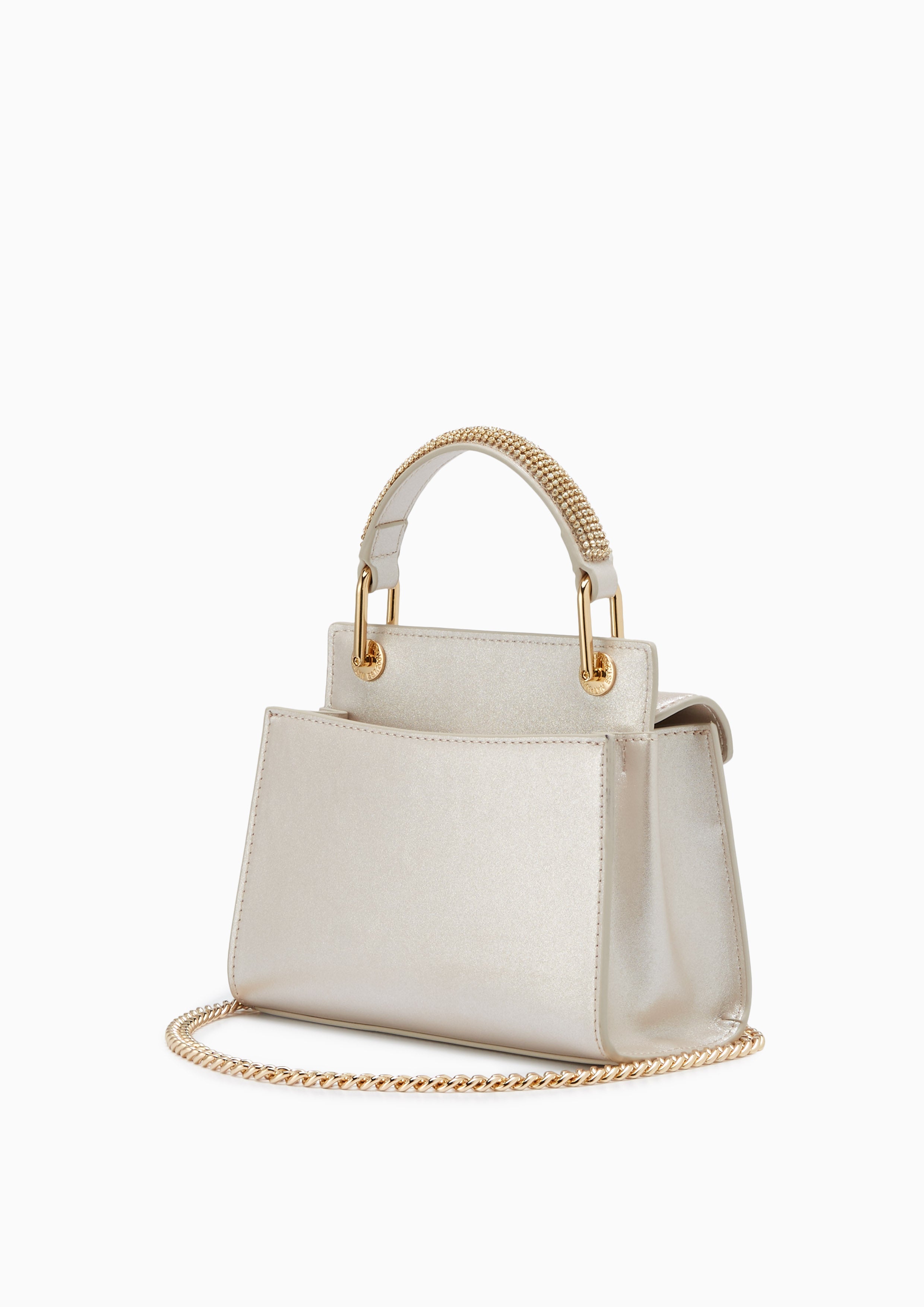 Re-Edit Crissy Mini Top Handle Bag Beige