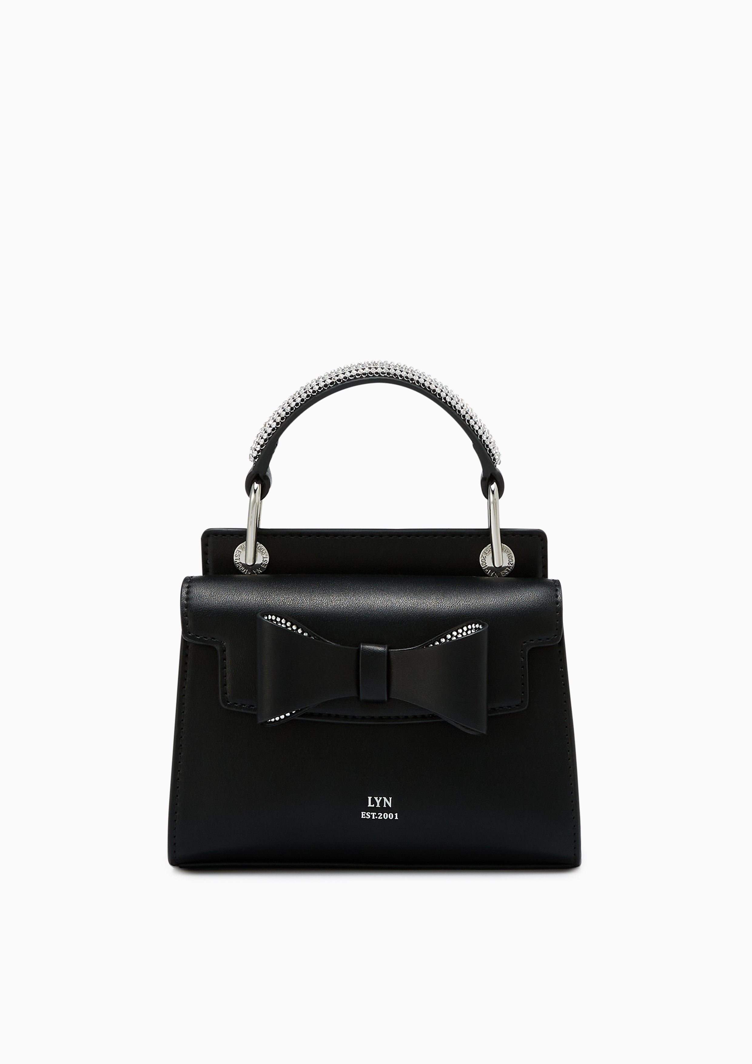 Re-Edit Crissy Mini Top Handle Bag Black