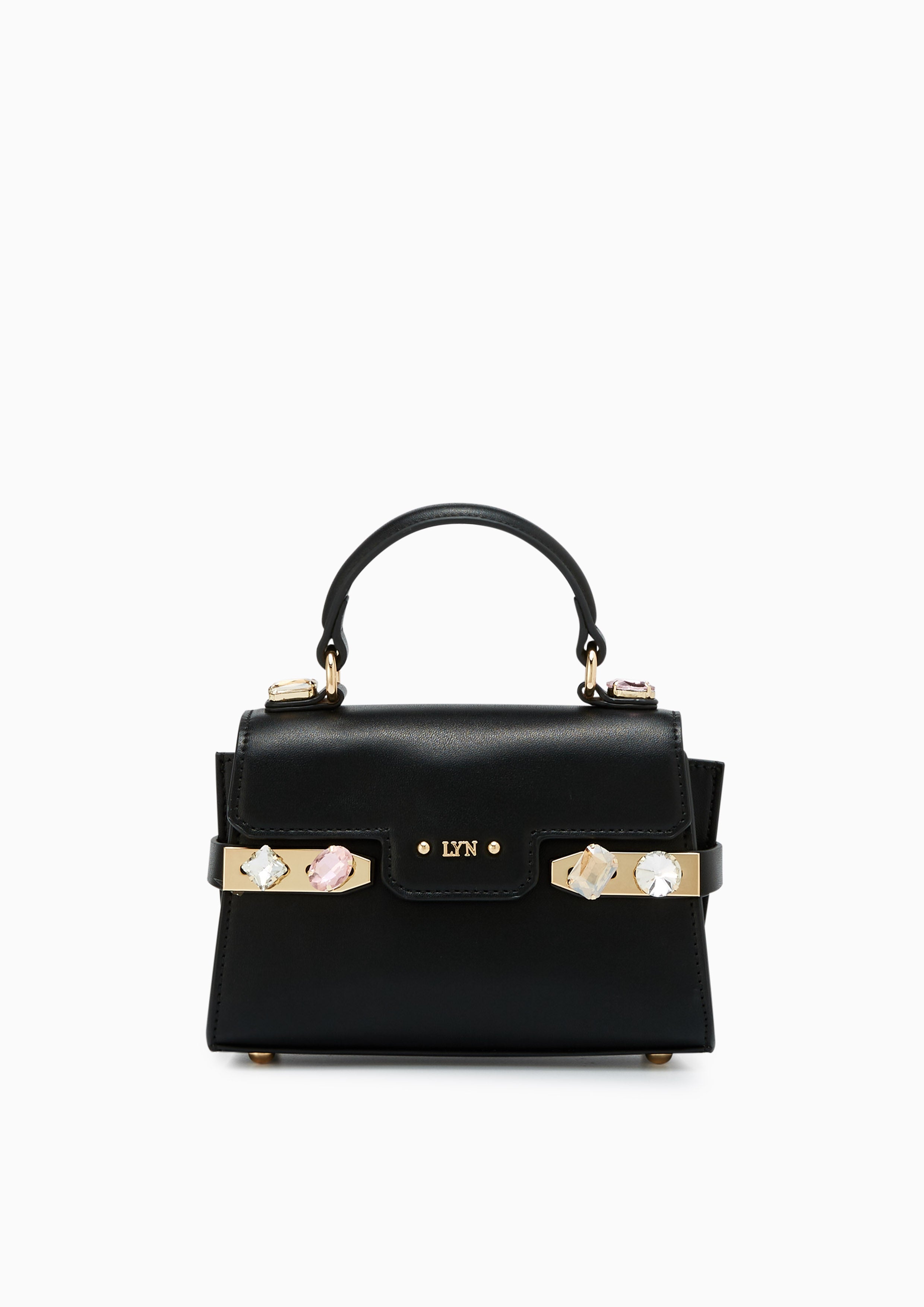 Re-Edit Grazia Xs Top Handle Bag Black