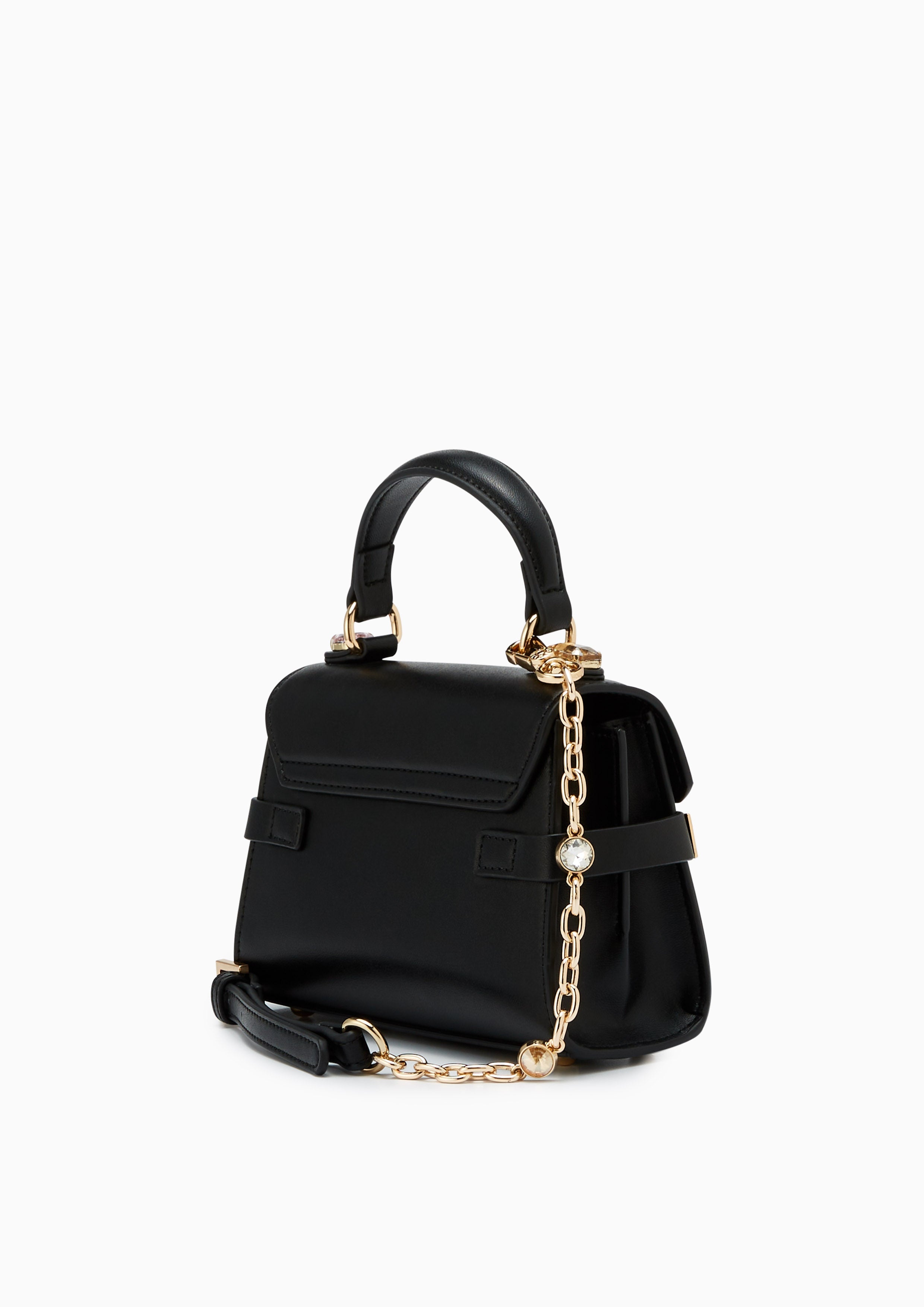 Re-Edit Grazia Xs Top Handle Bag Black