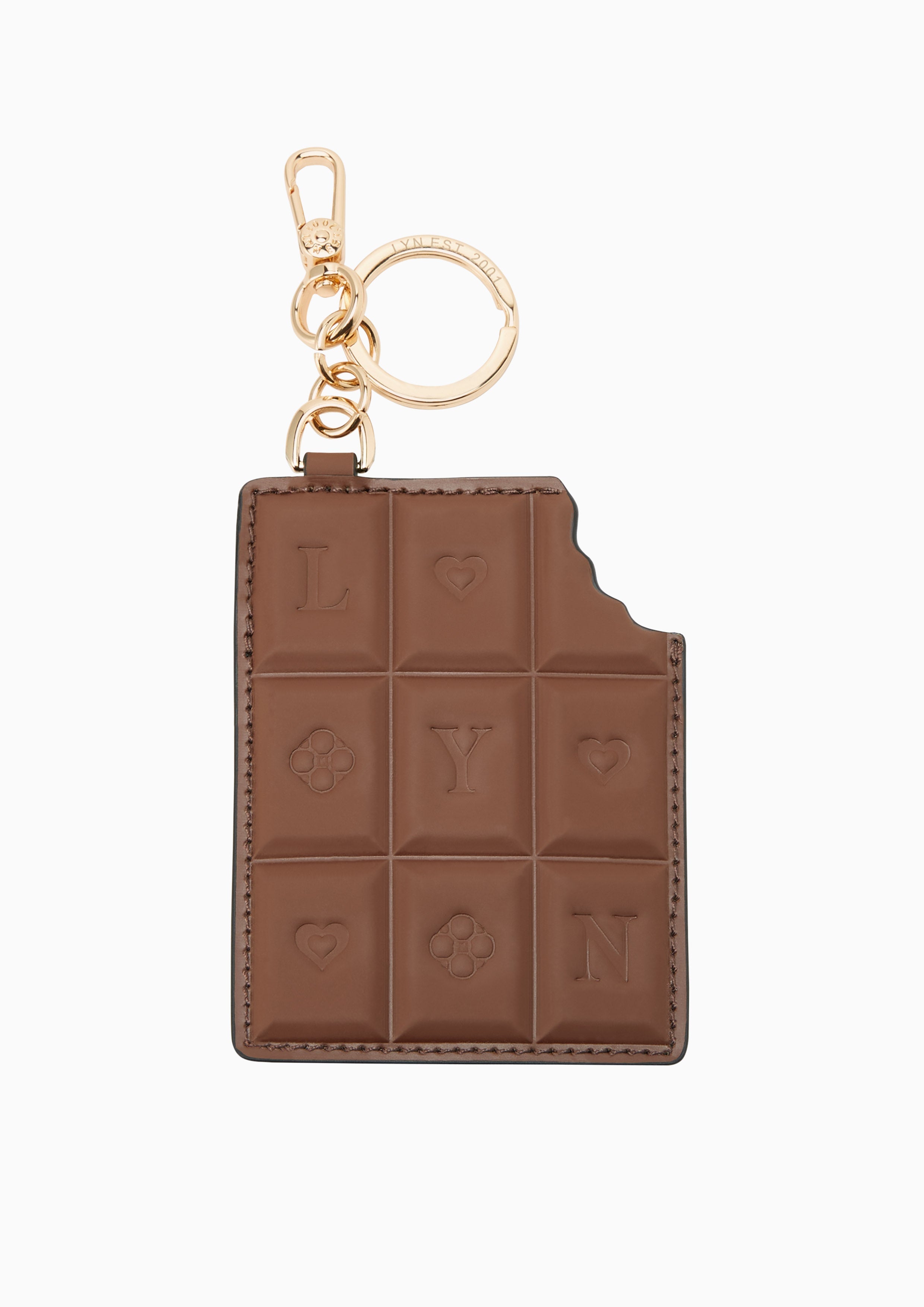 Coco Keychain Brown