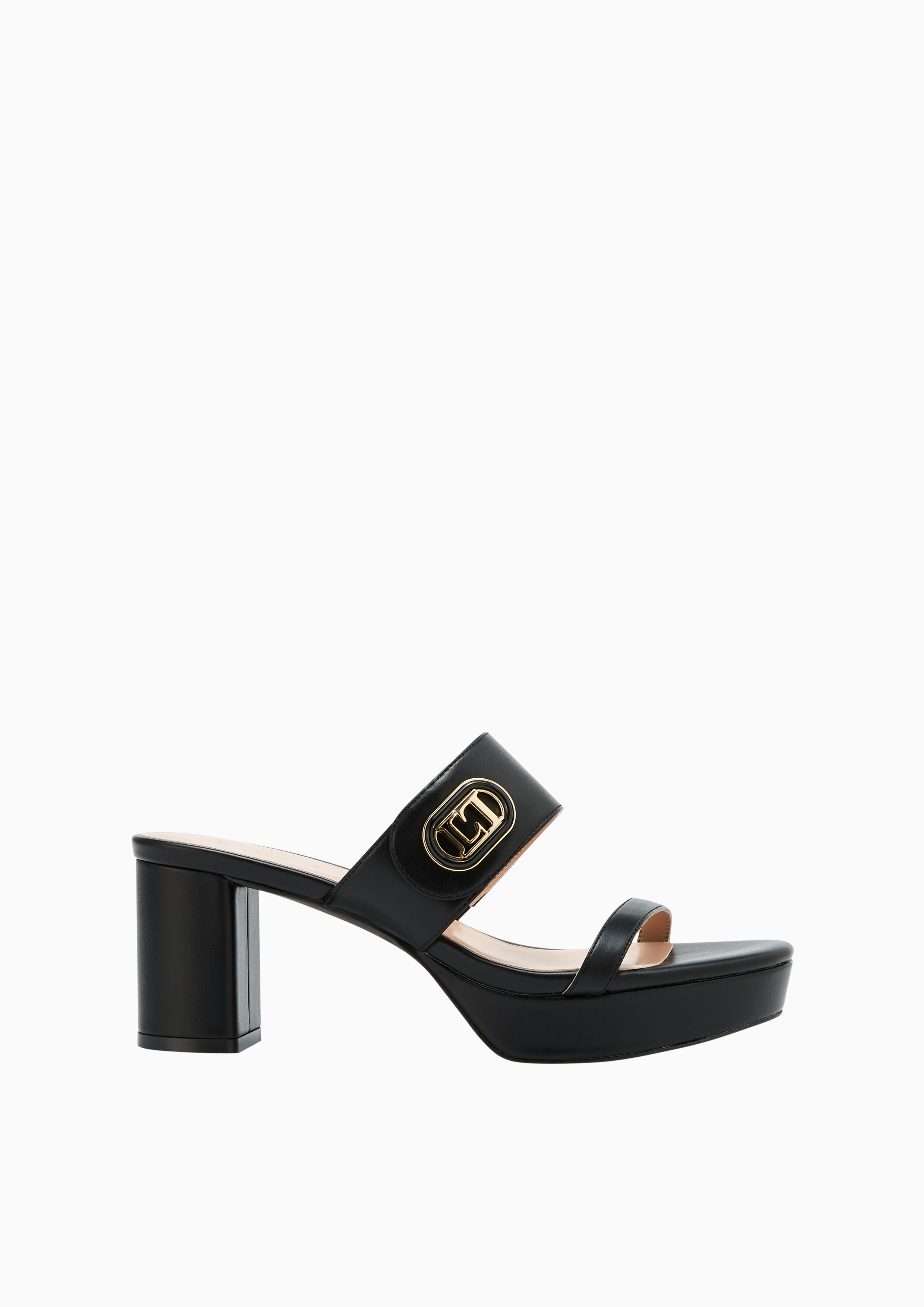 April Platform Heels Black