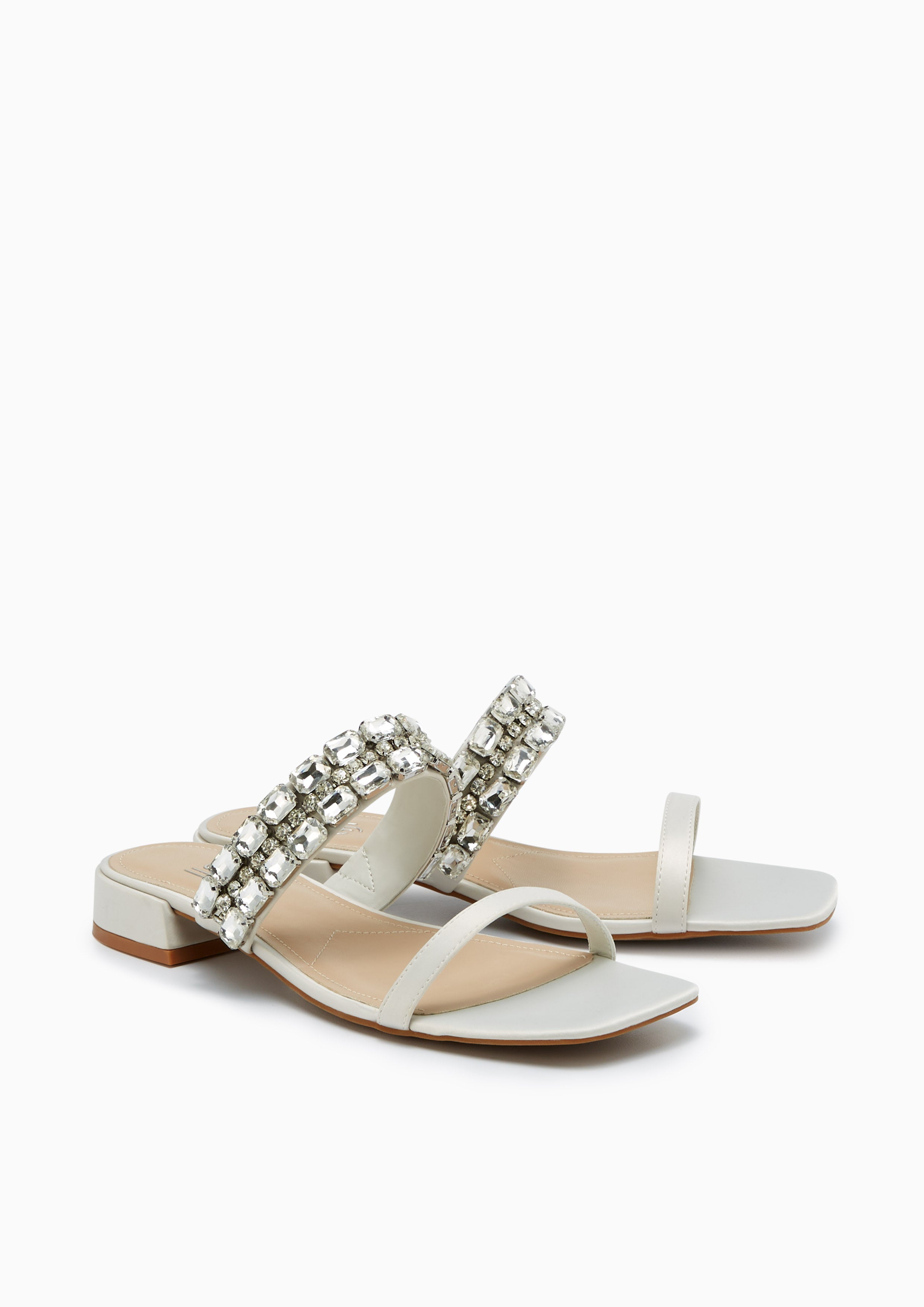 Eliza Infinite Low Heels Off-White