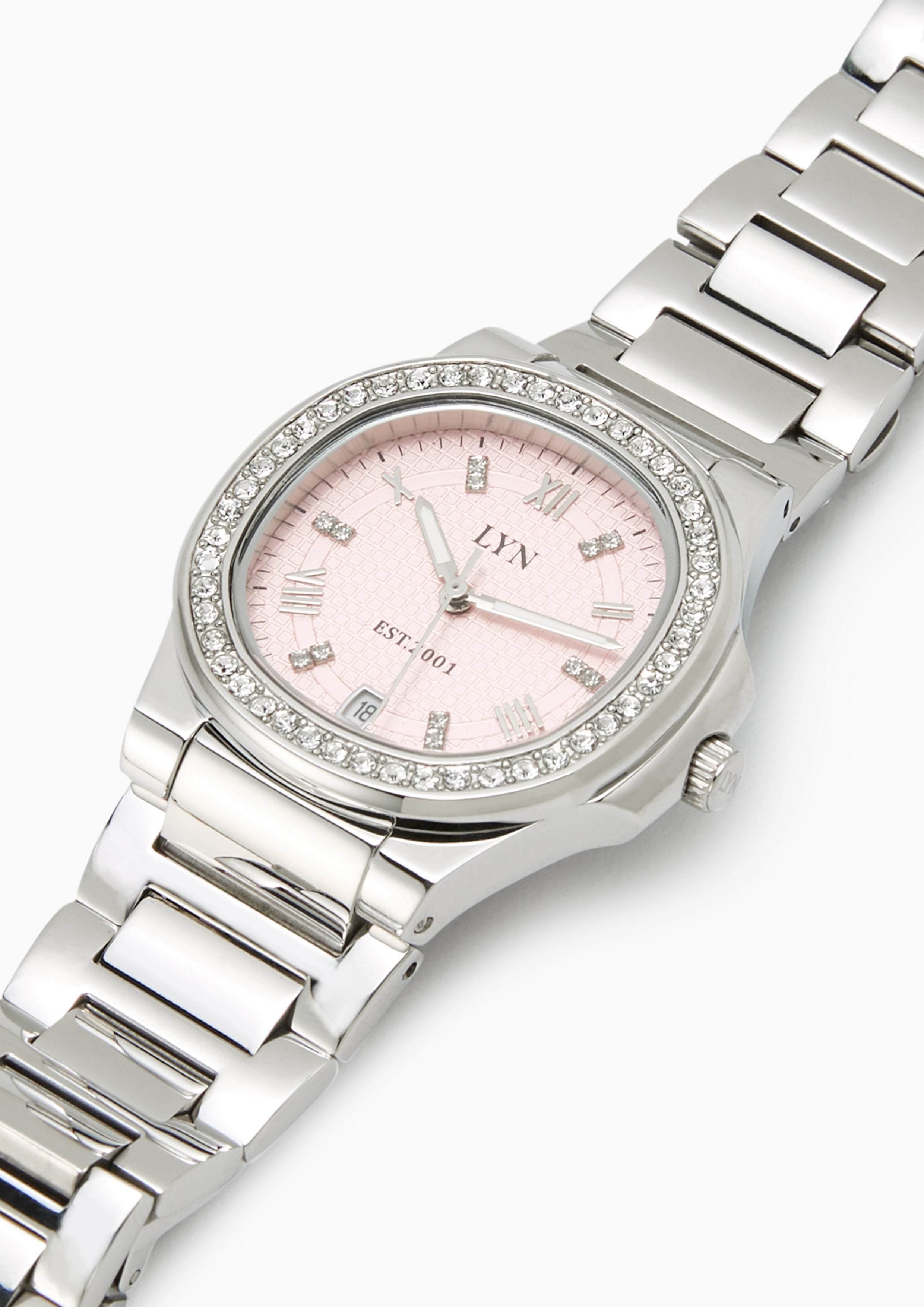 Anchilee Watch Light Pink