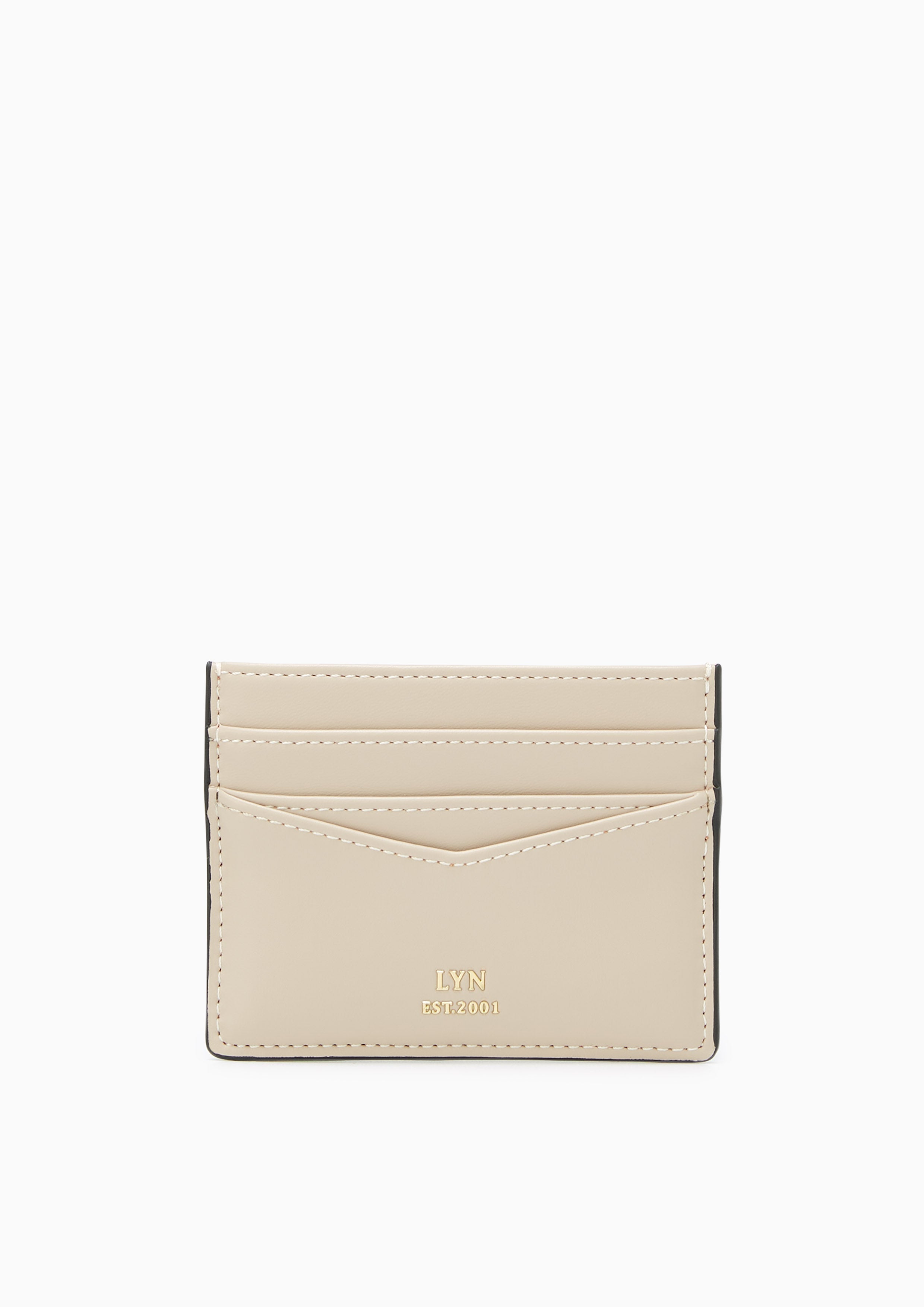 Andrea Card Holder Beige