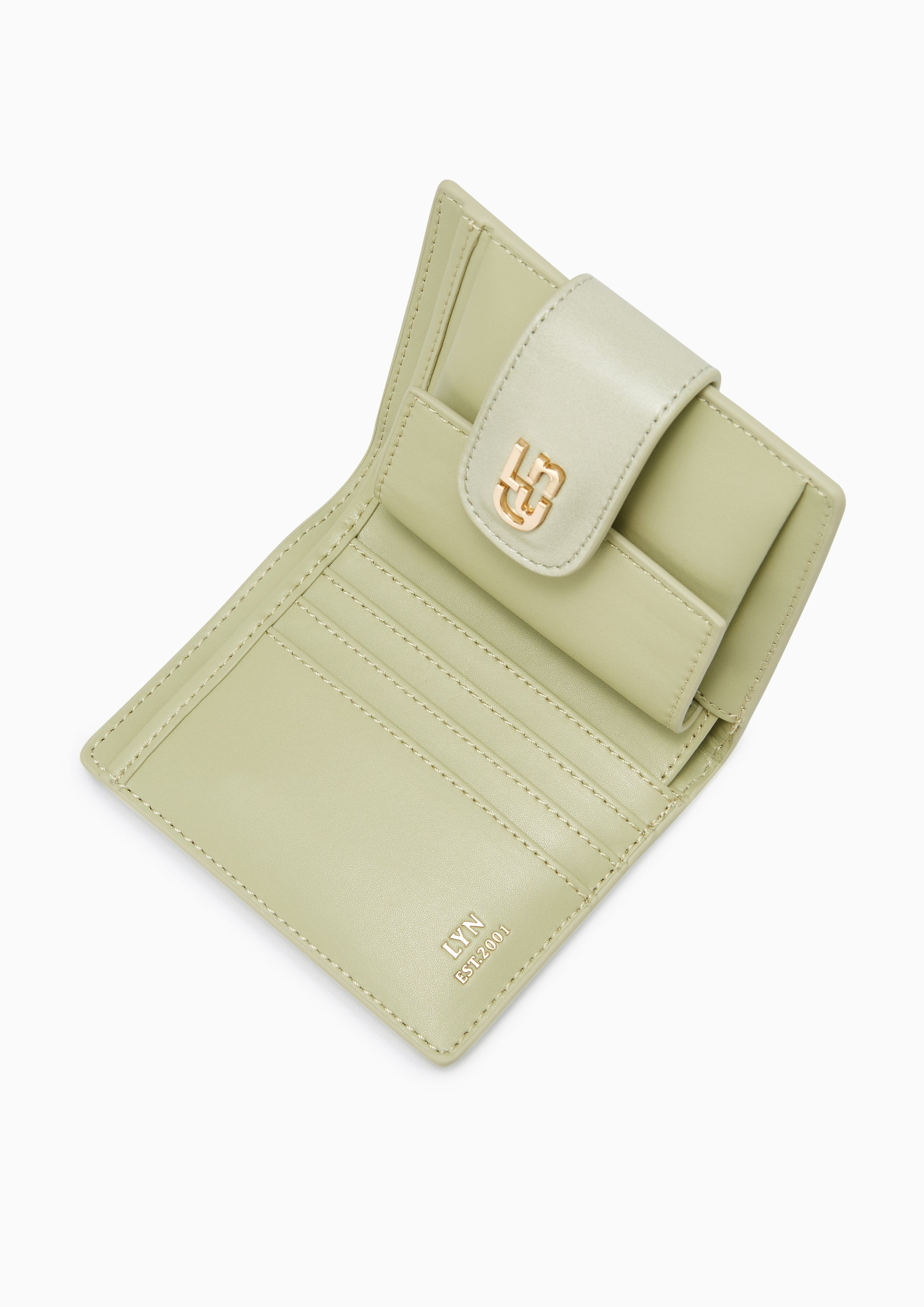 Handi Flap Short Wallet Green