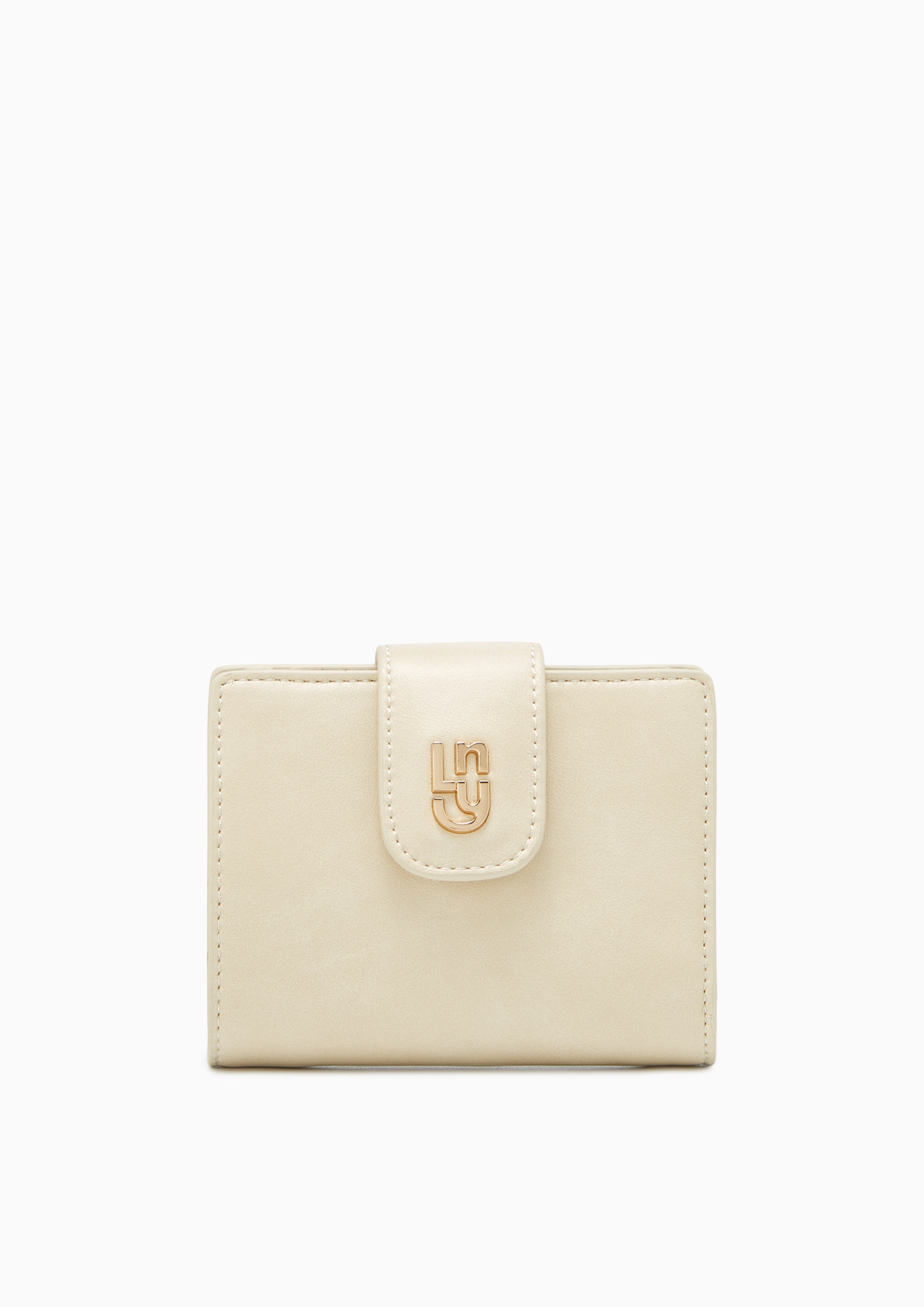 Handi Flap Short Wallet Ivory