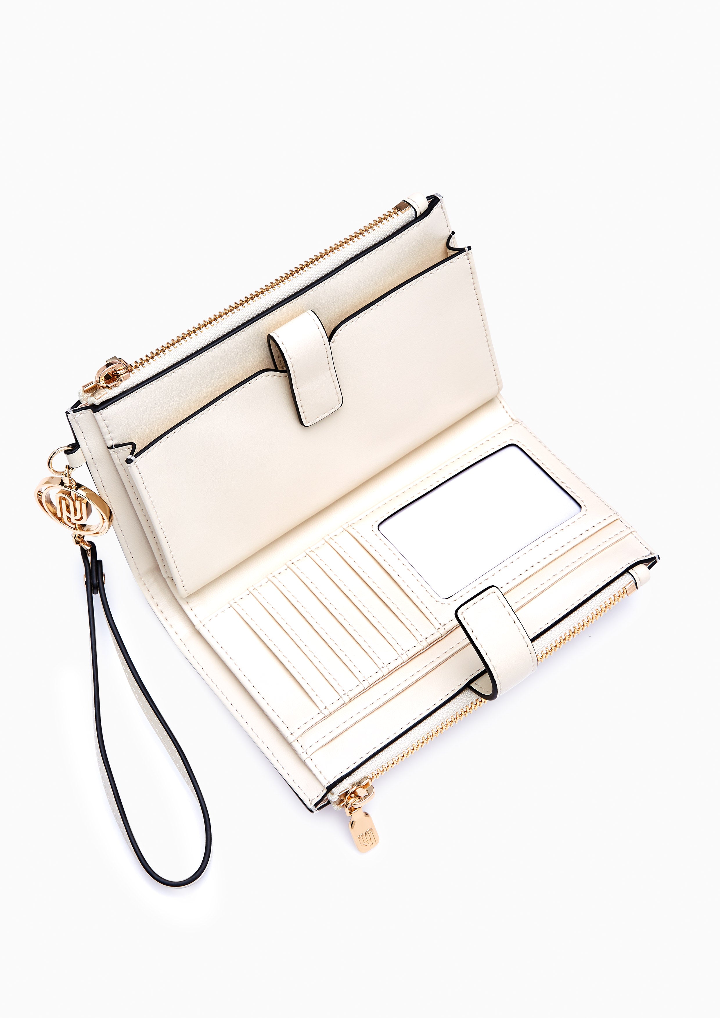 Sylvia Infinite Long Wallet Beige