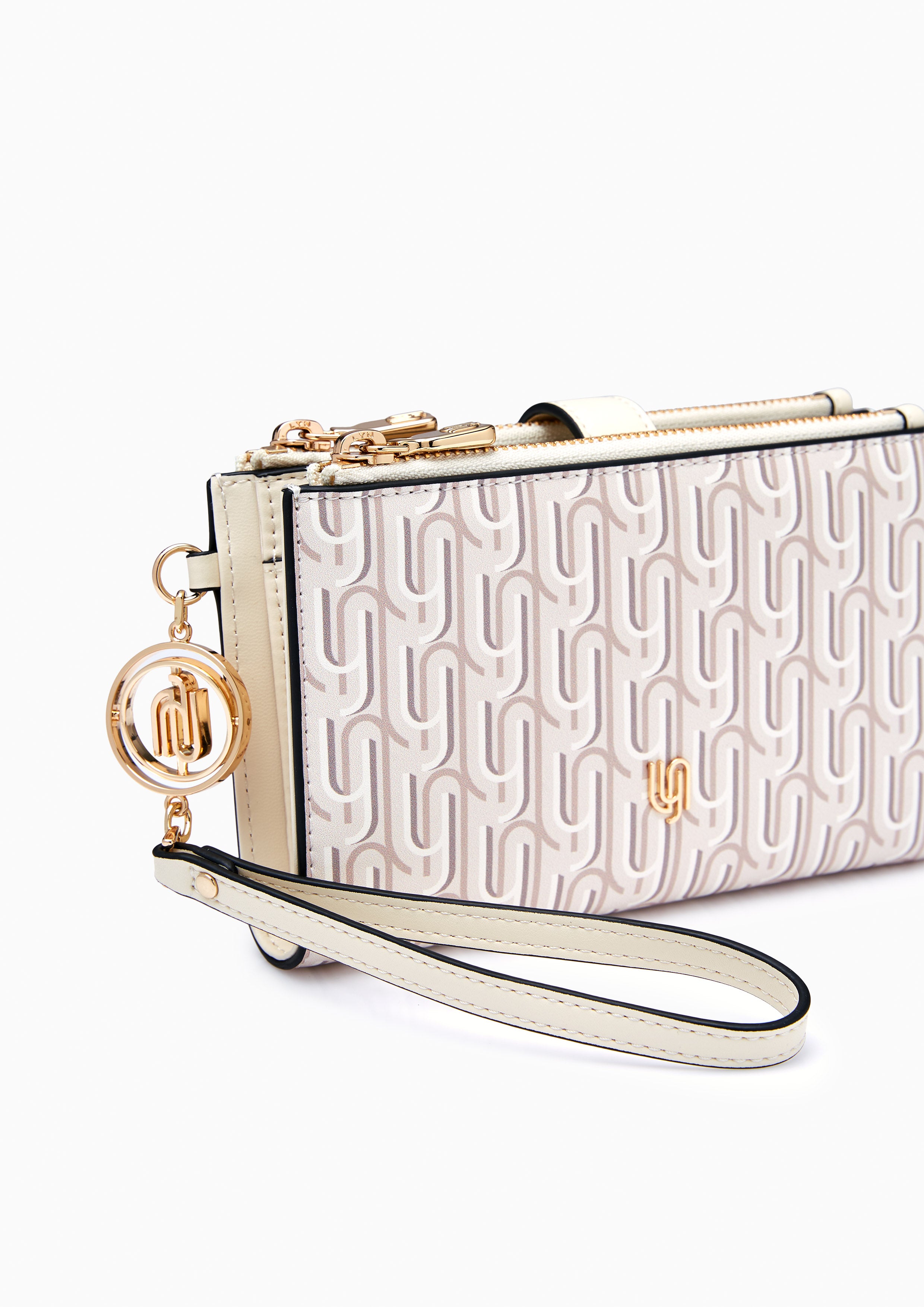 Sylvia Infinite Long Wallet Beige