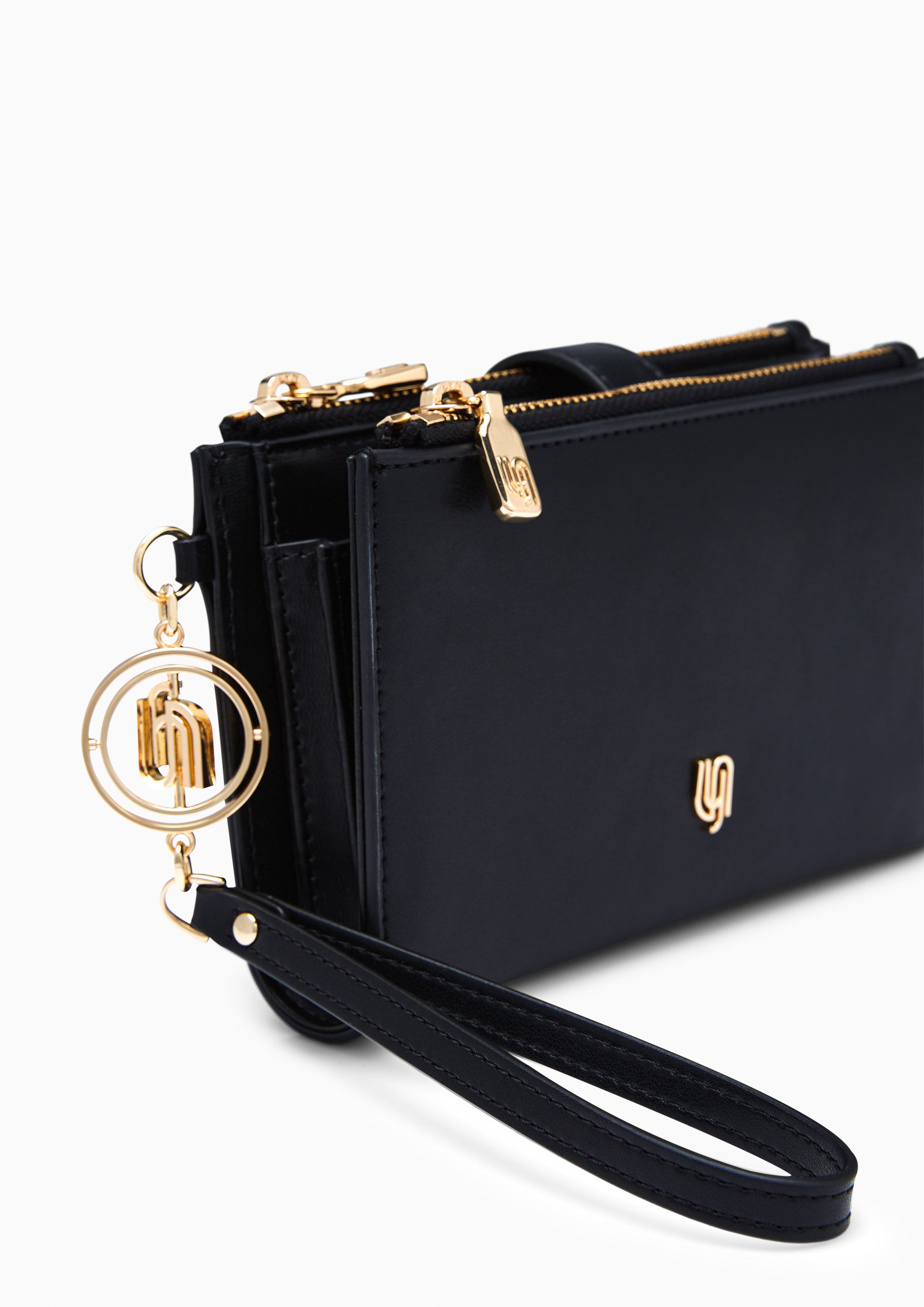 Sylvia Infinite Long Wallet Black