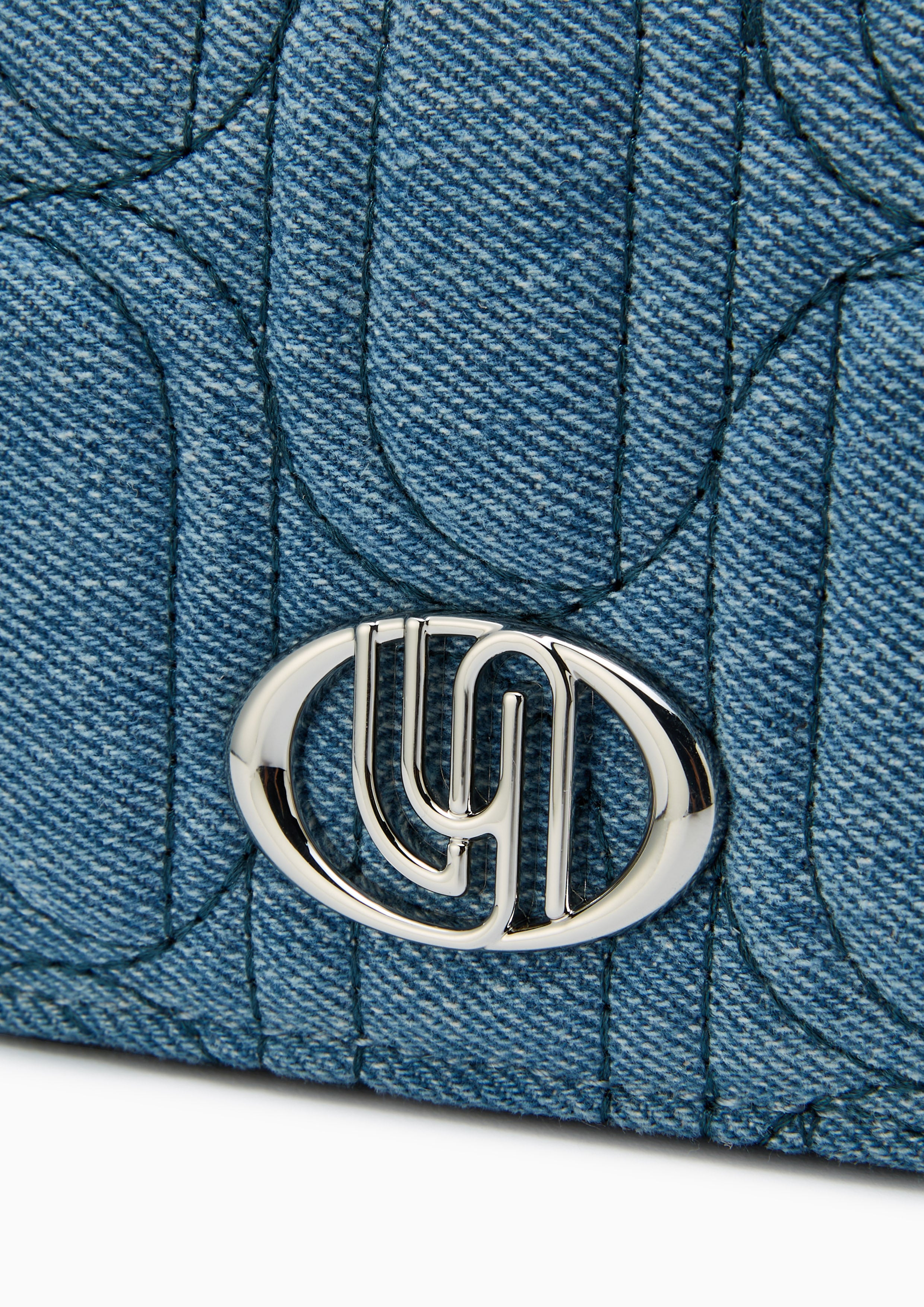 Moon Denim Infinite Wallet On Chain Blue