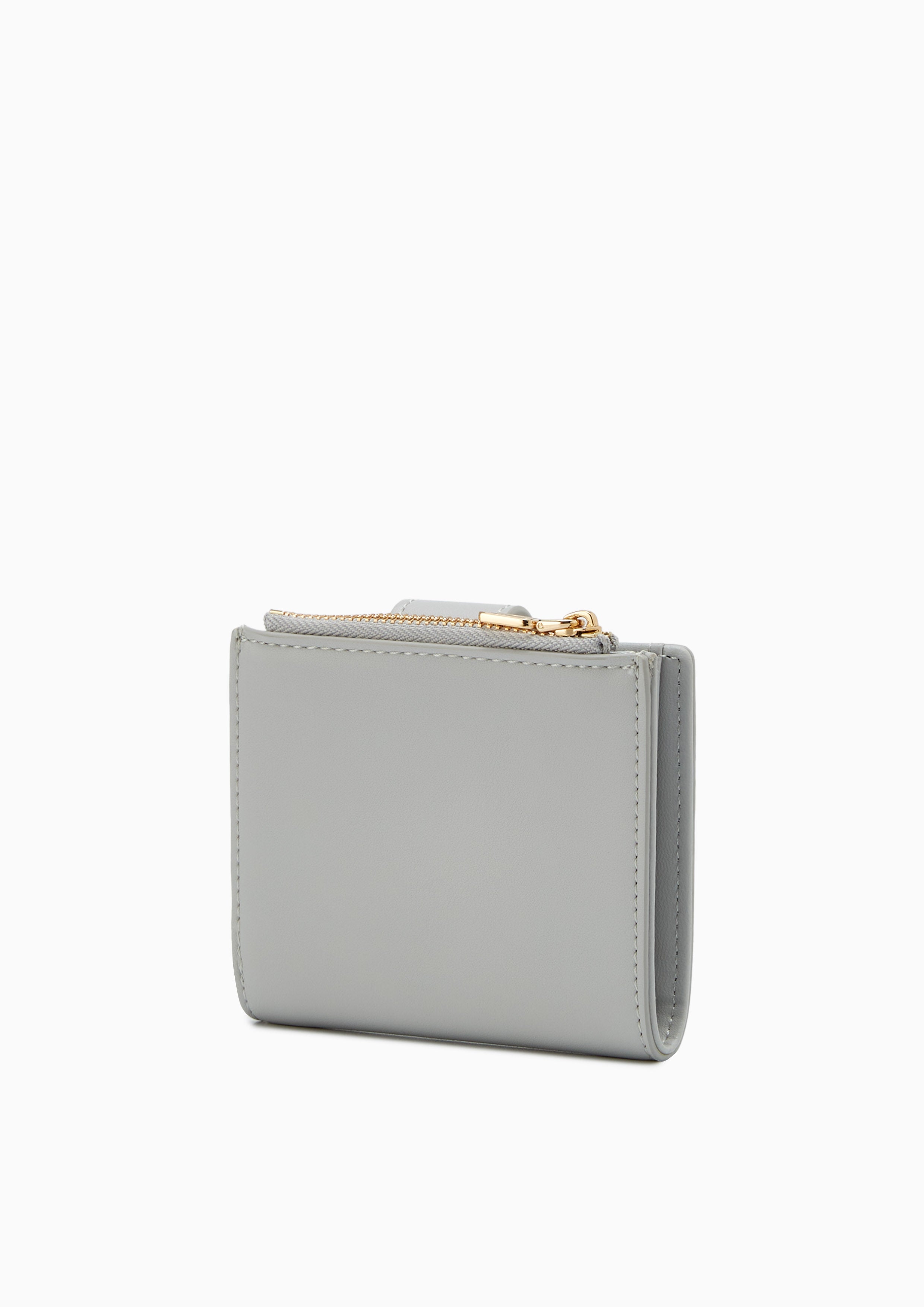 Alissa Infinite Short Wallet On Chain Light Grey