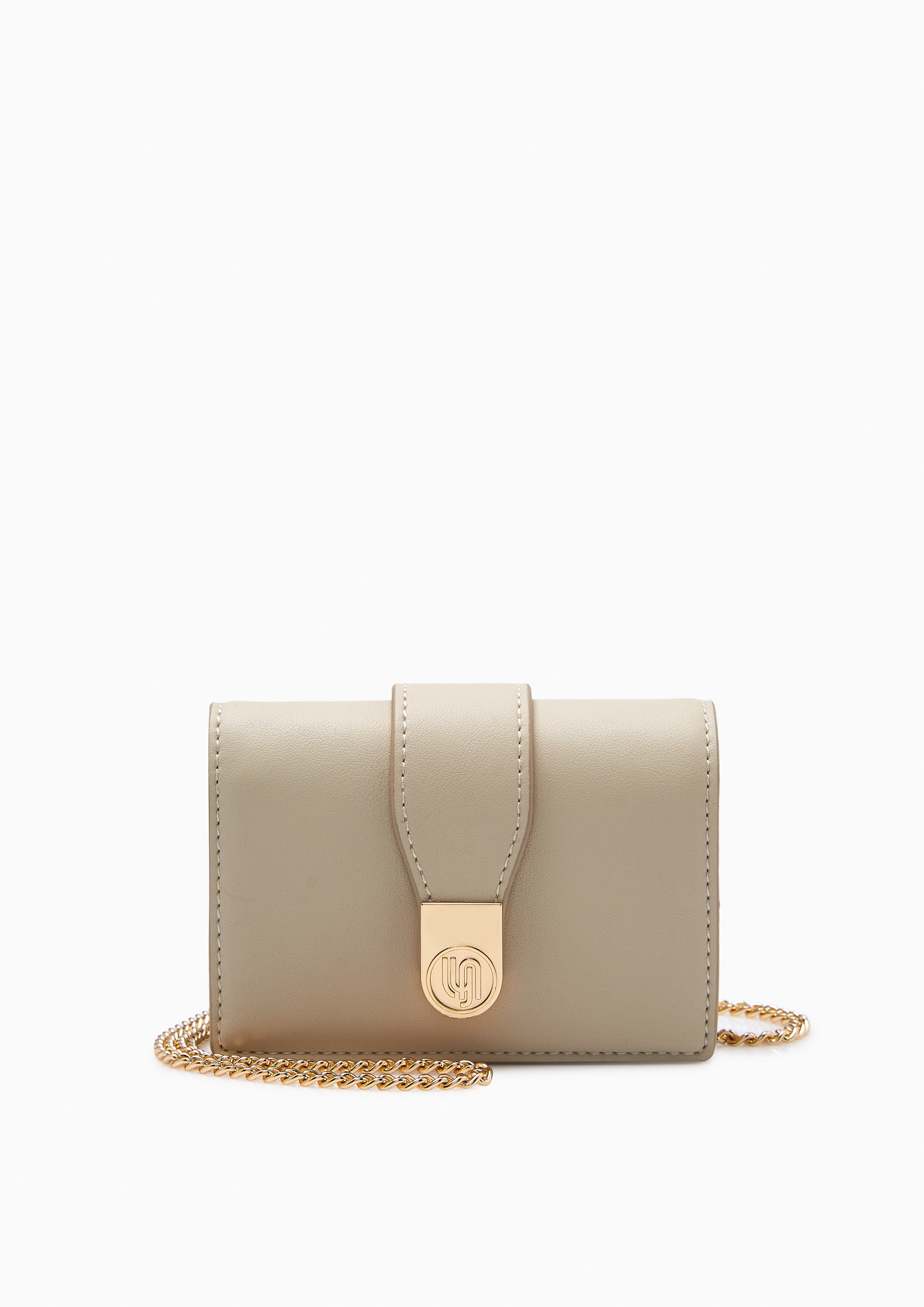 Alissa Infinite Short Wallet On Chain Ivory