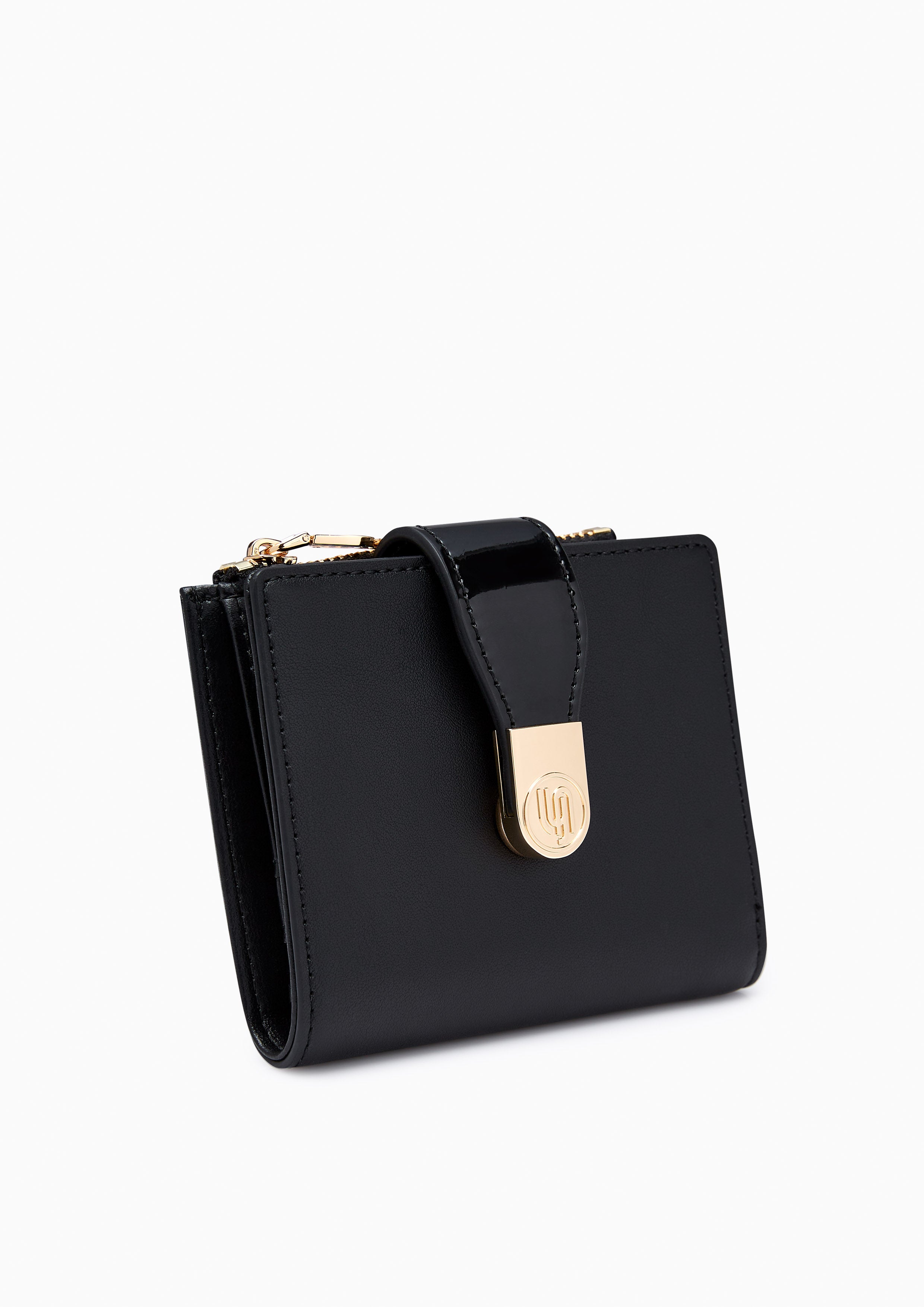 Alissa Infinite Short Wallet Black