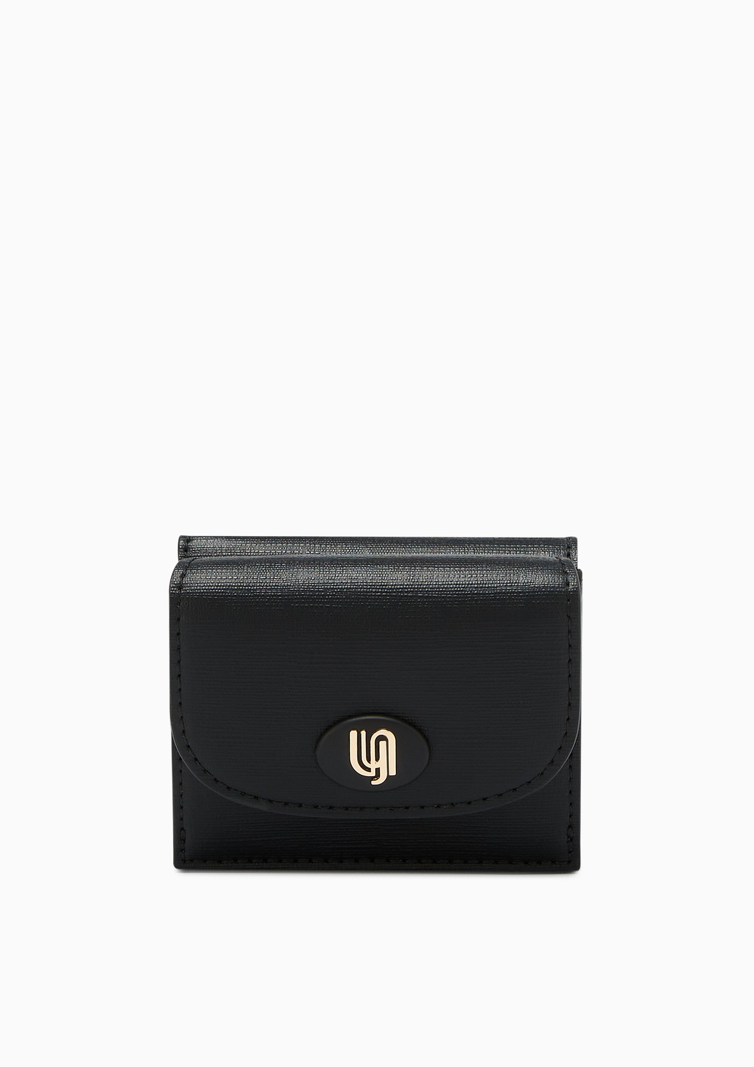 Bruna Infinite Semi Short Wallet Black