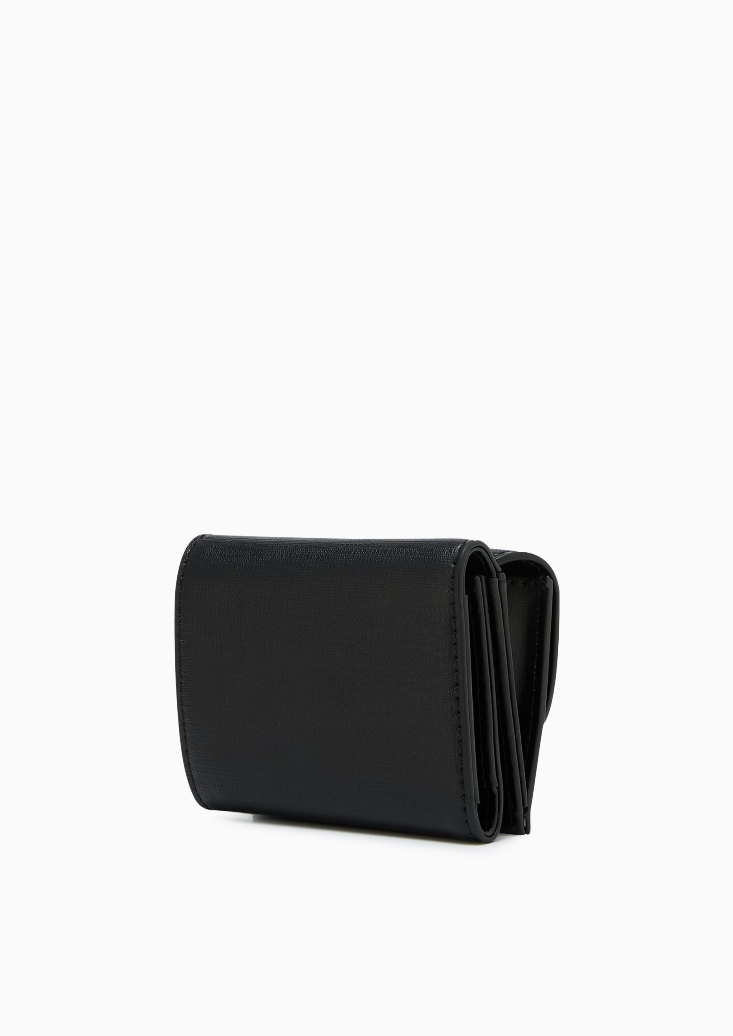 Bruna Infinite Semi Short Wallet Black