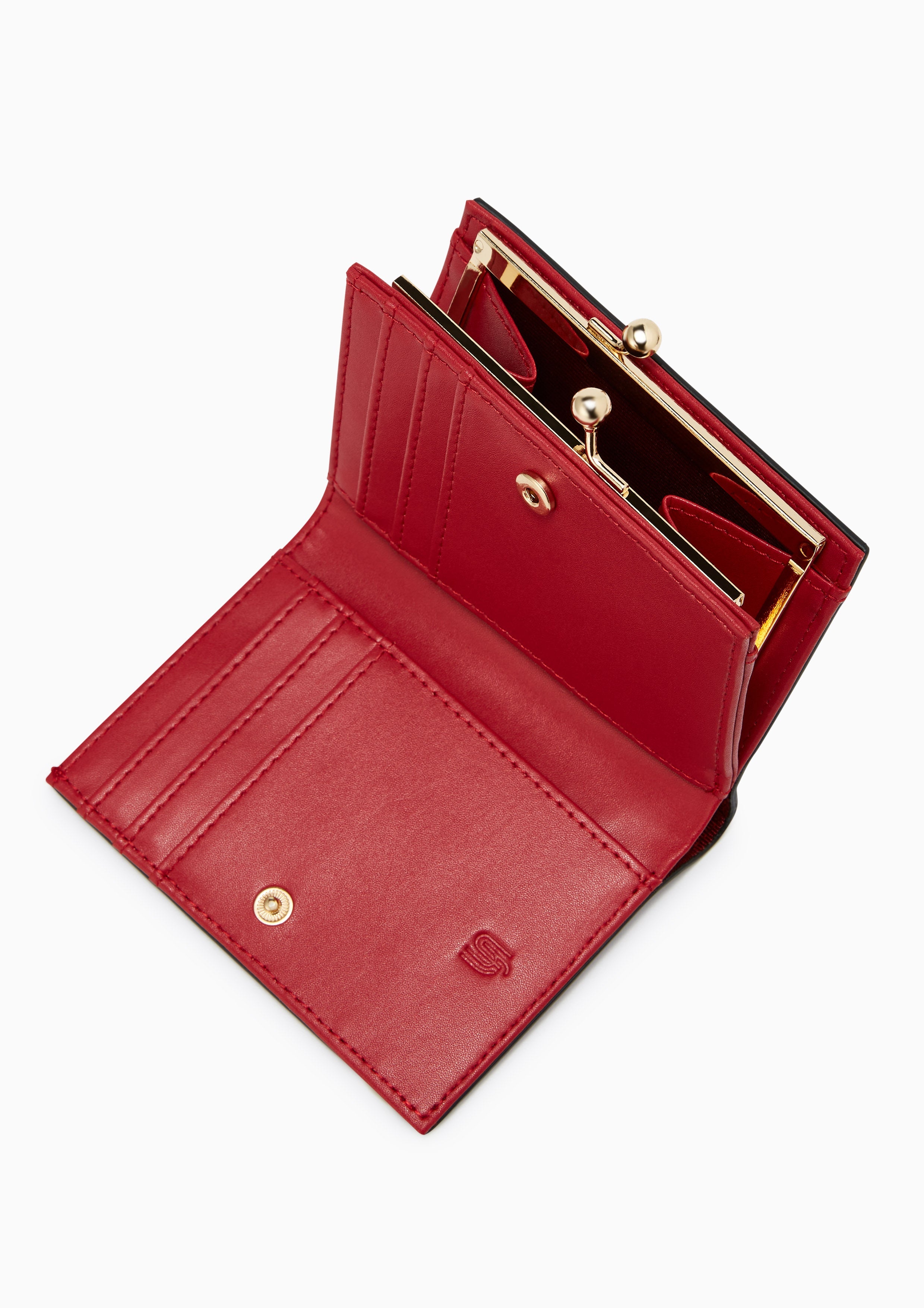 Nyxia Infinite Short Frame Wallet Red