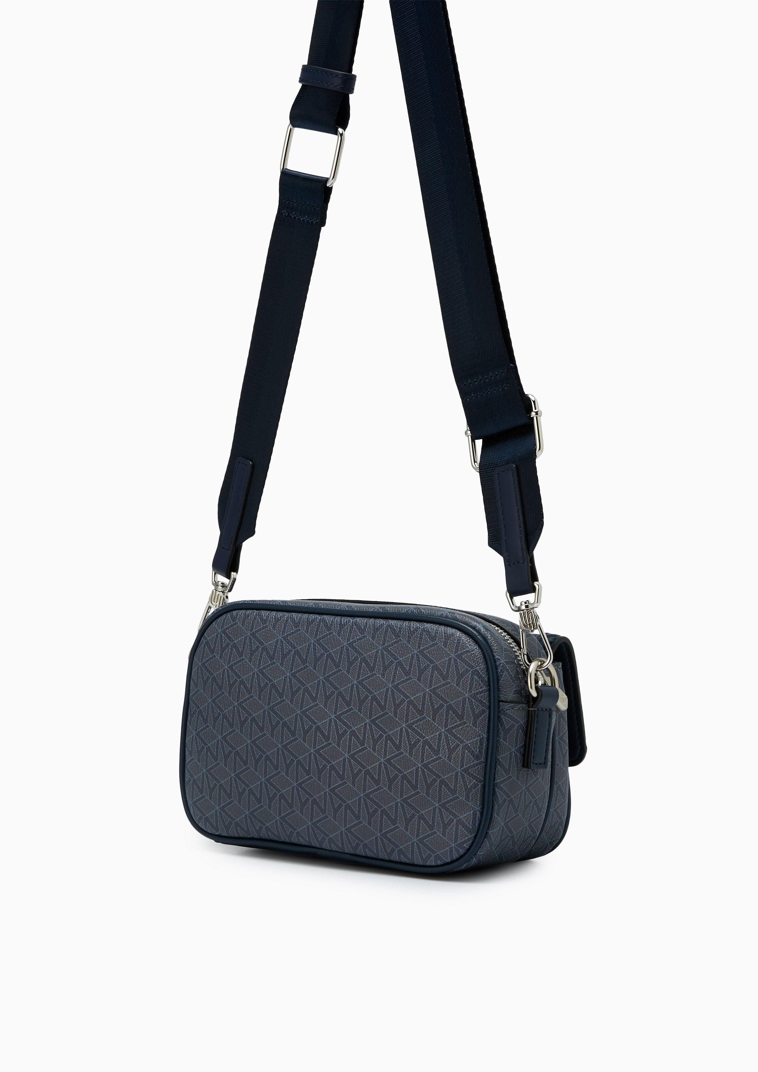 Theo Front Flap Crossbody Bag Navy