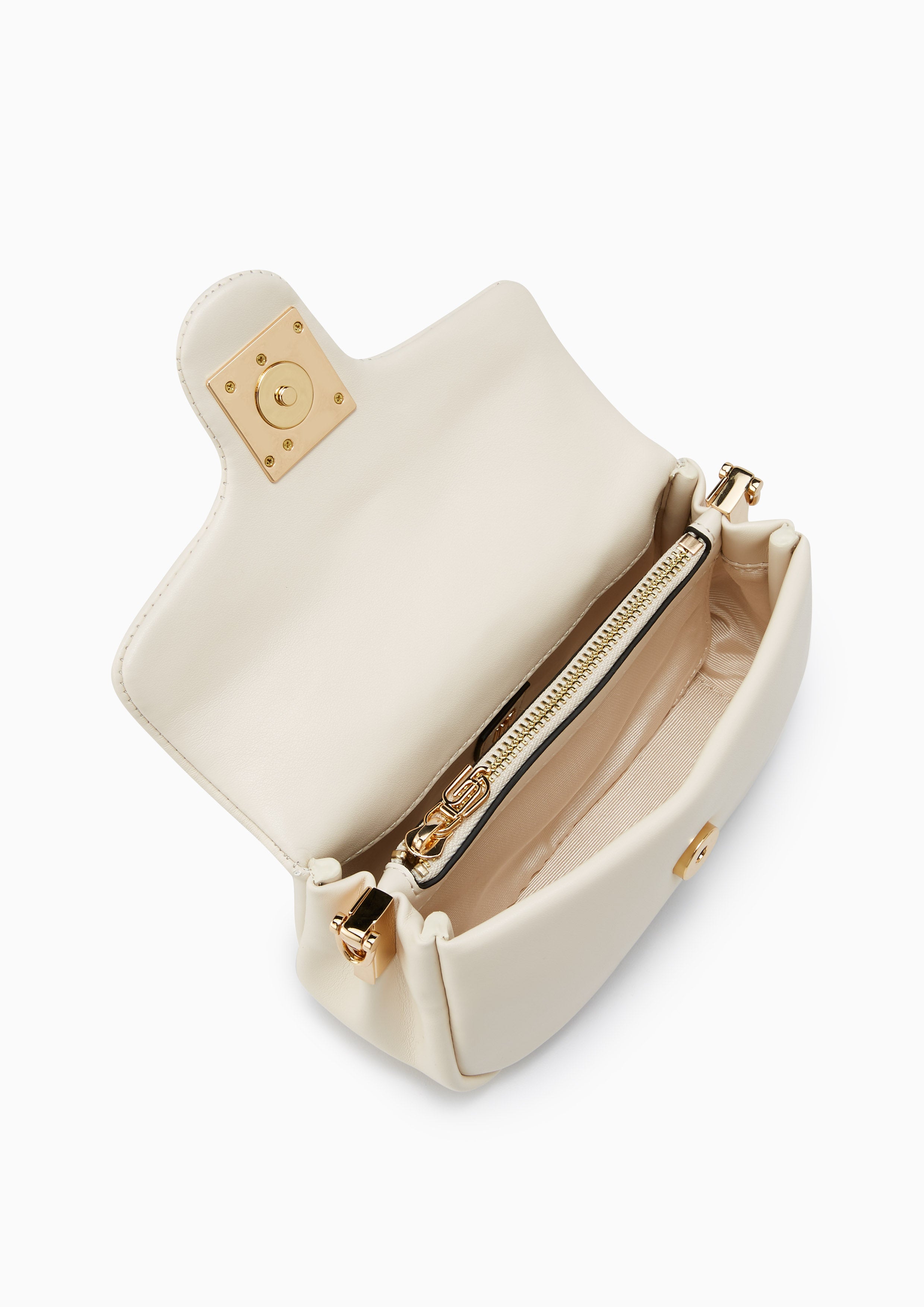 Monica Infinite Mini Crossbody Bag Ivory