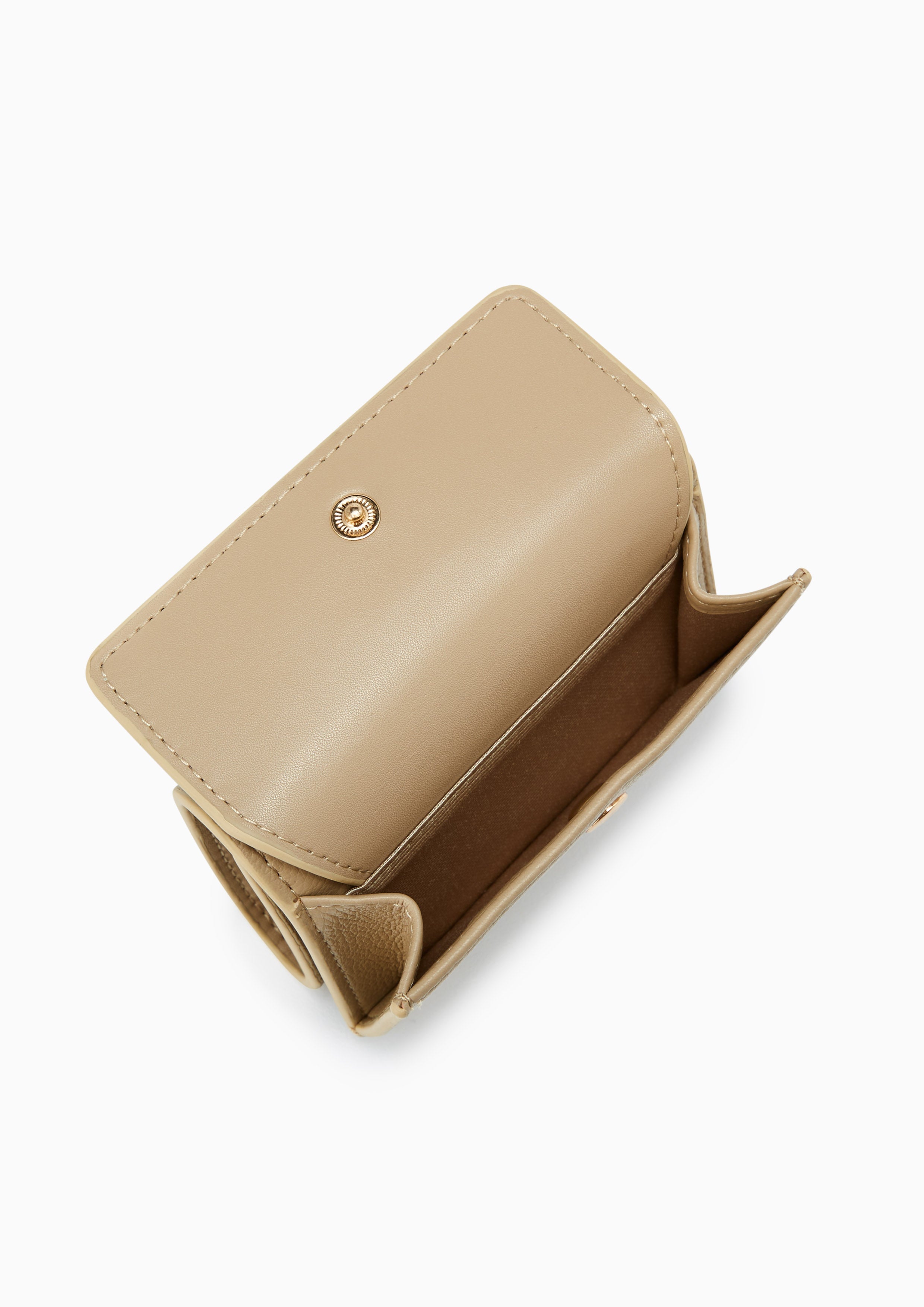 Fray Infinite Short Wallet Beige