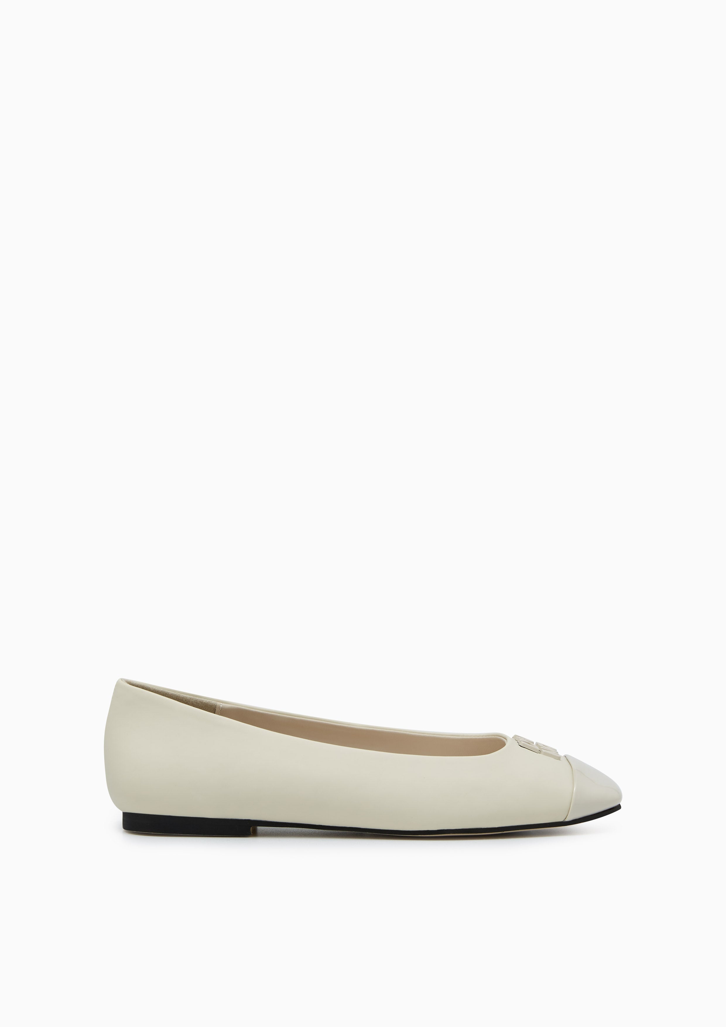 Viviana Flat Ballerinas Ivory