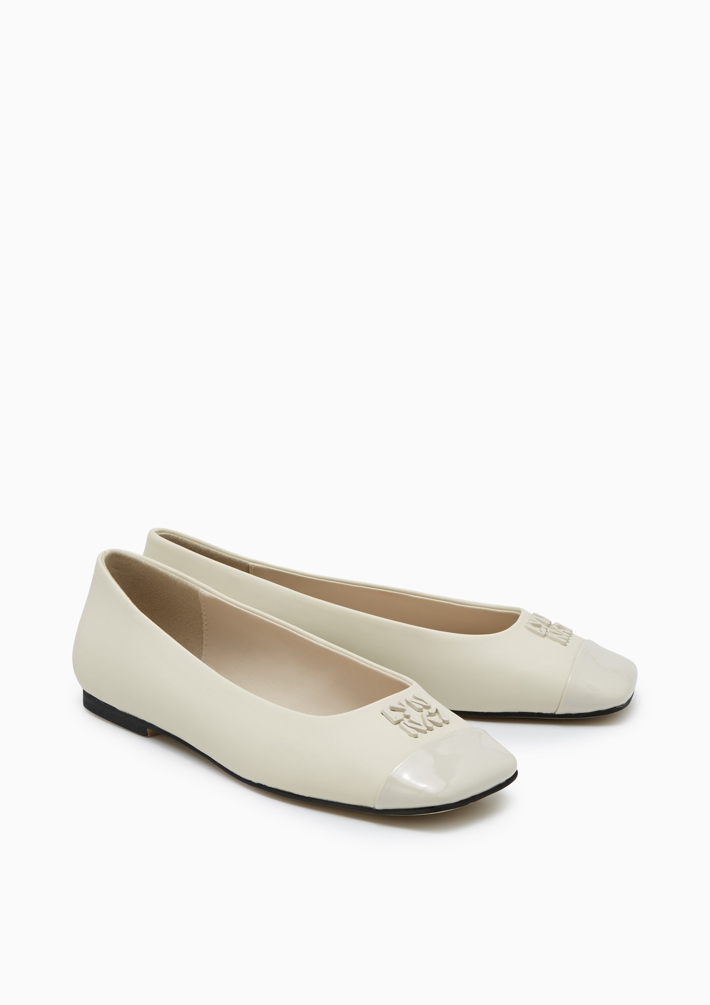 Viviana Flat Ballerinas Ivory