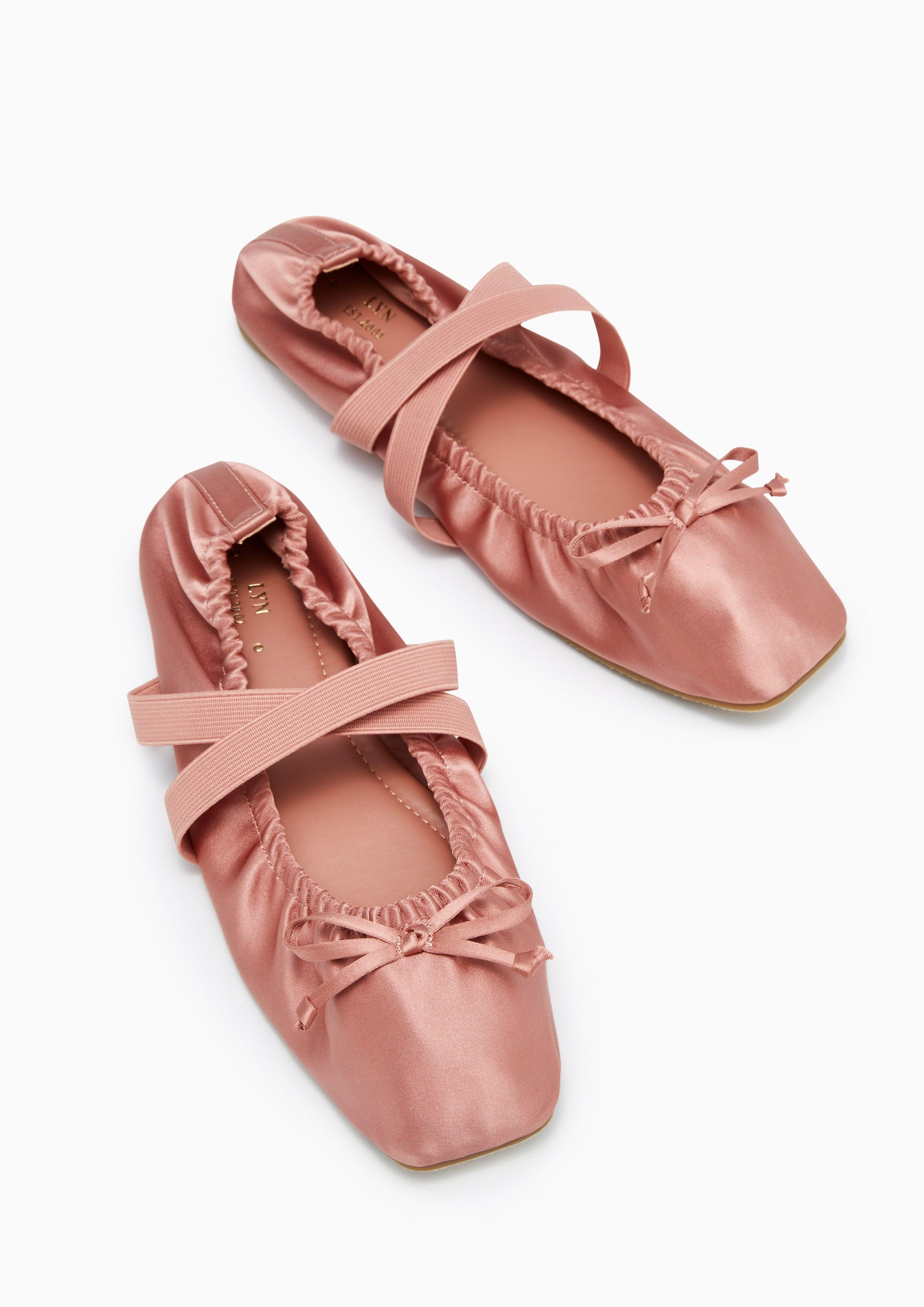 Bestow Flat Bellarinas Pink