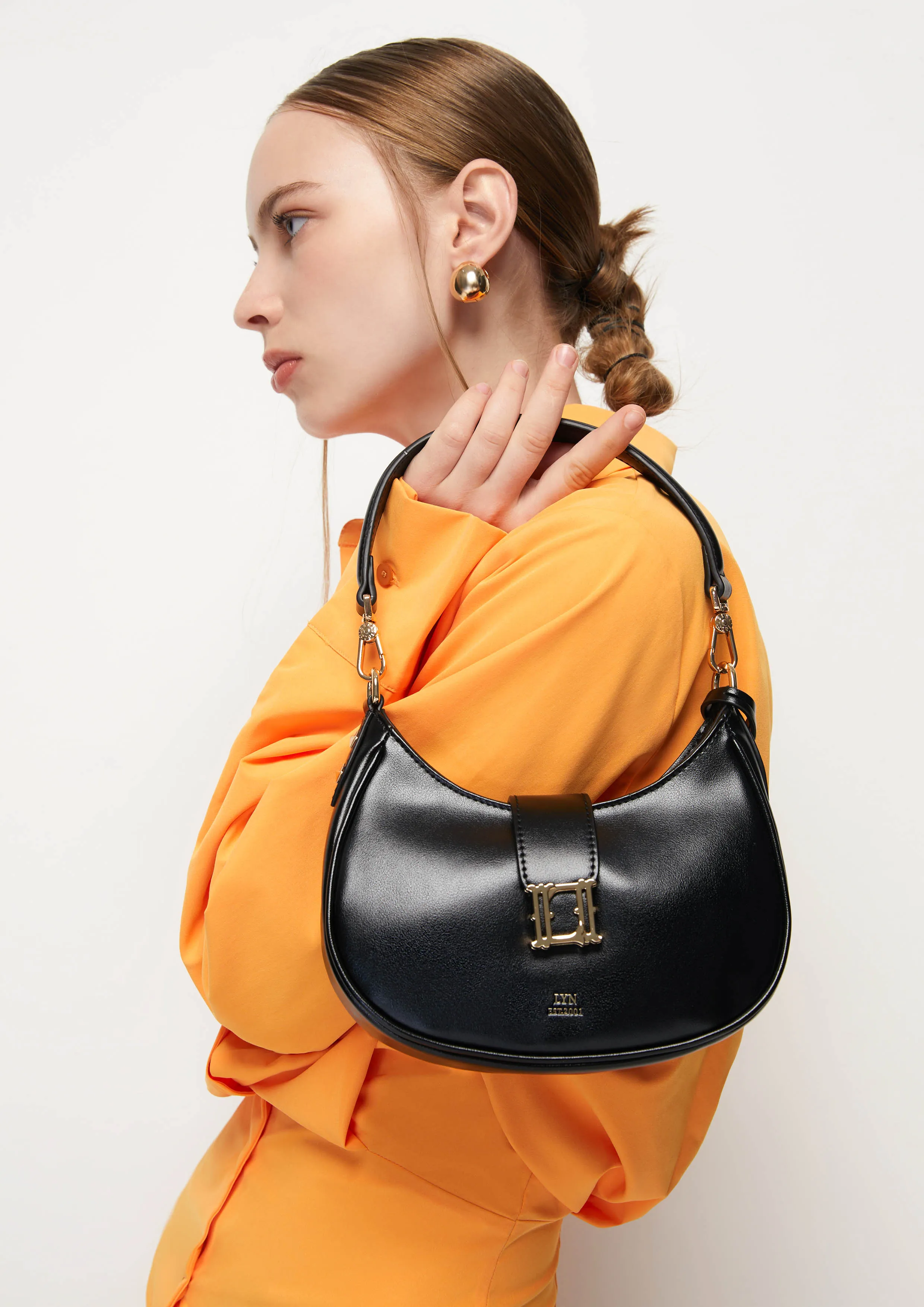 Rivera Shoulder Bag Black - Lyn TH